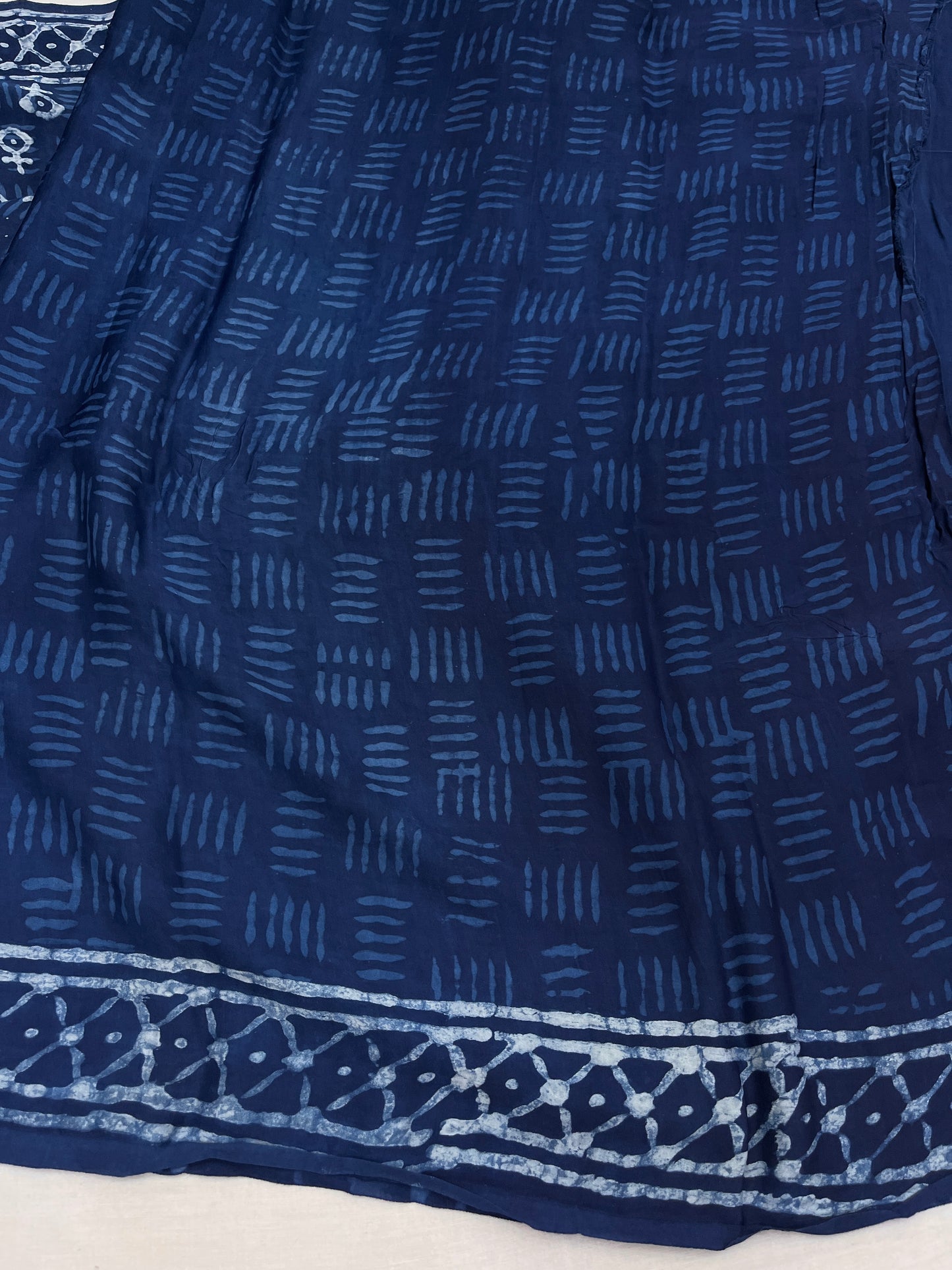 Indigo Modal Silk Saree 16