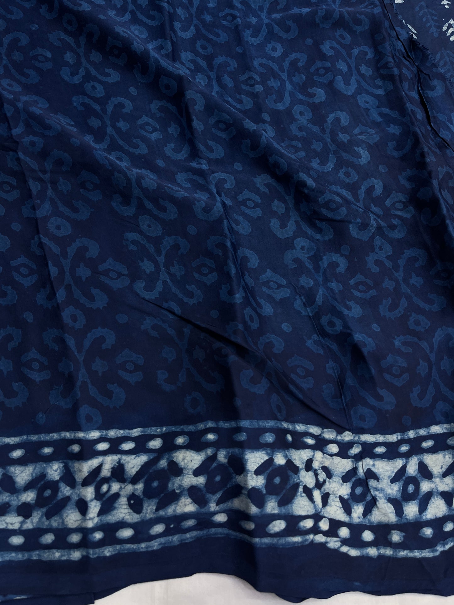 Indigo Modal Silk Saree 5