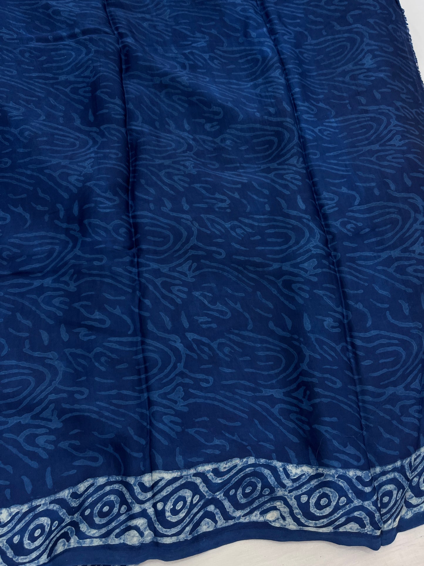 Indigo Modal Silk Saree 24
