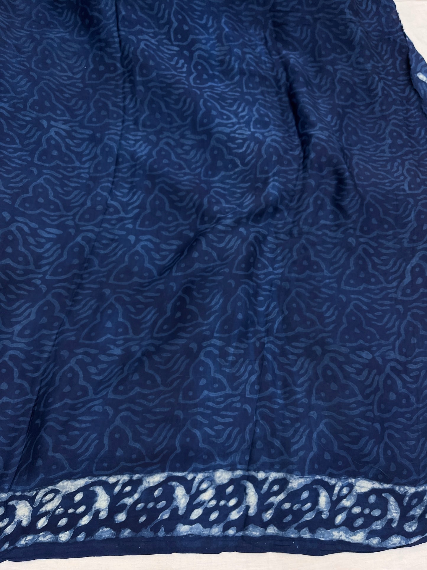 Indigo Modal Silk Saree 18
