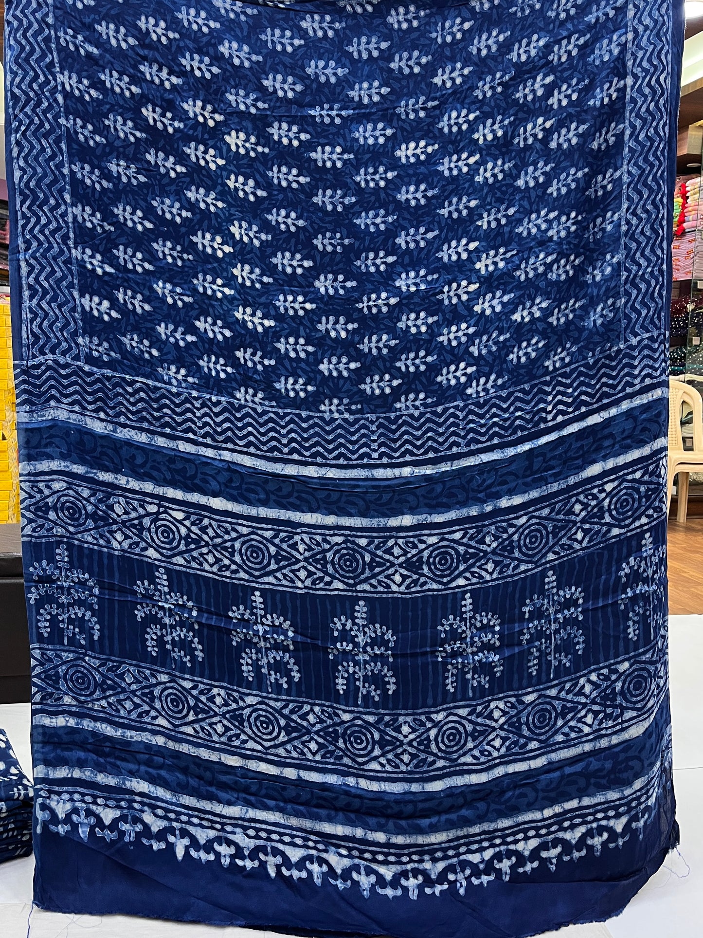 Indigo Modal Silk Saree 25