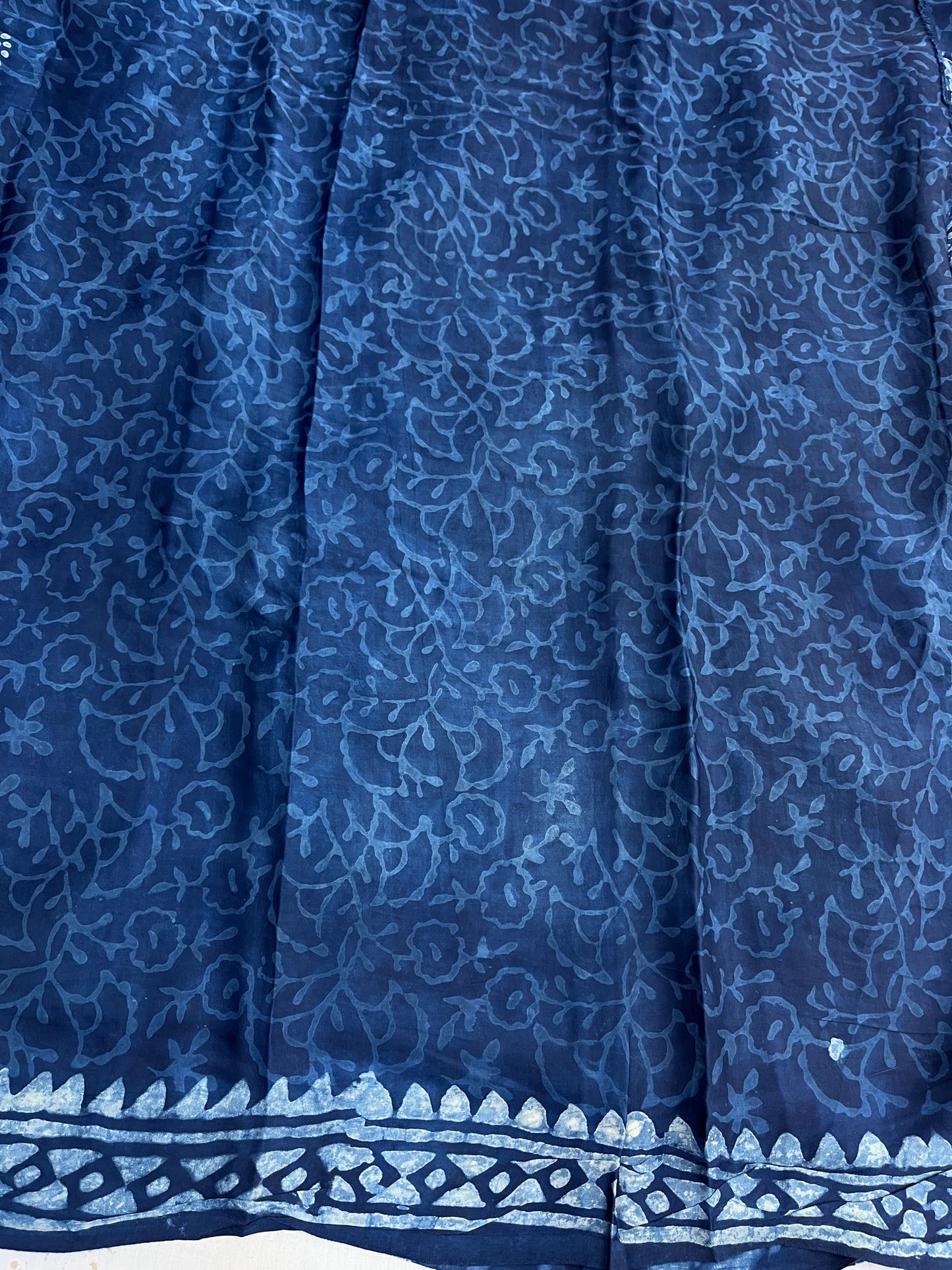 Indigo Modal Silk Saree 17