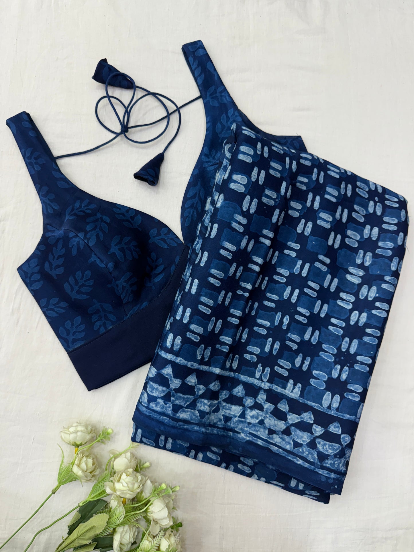 Indigo Brick Modal Silk Set
