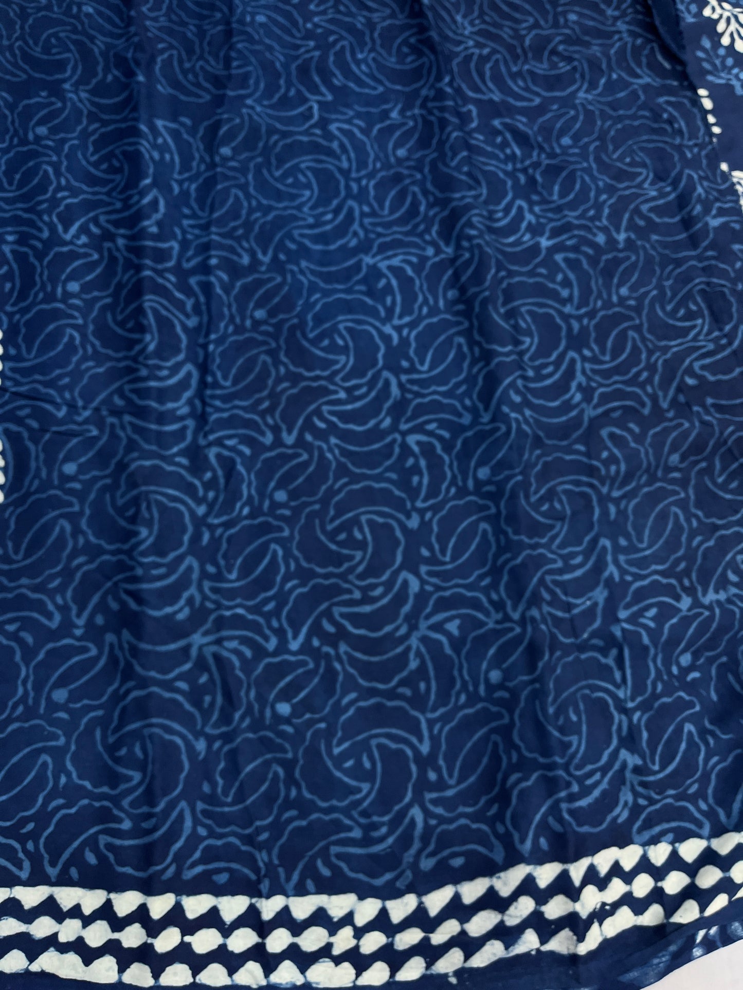 Indigo Modal Silk Saree 11