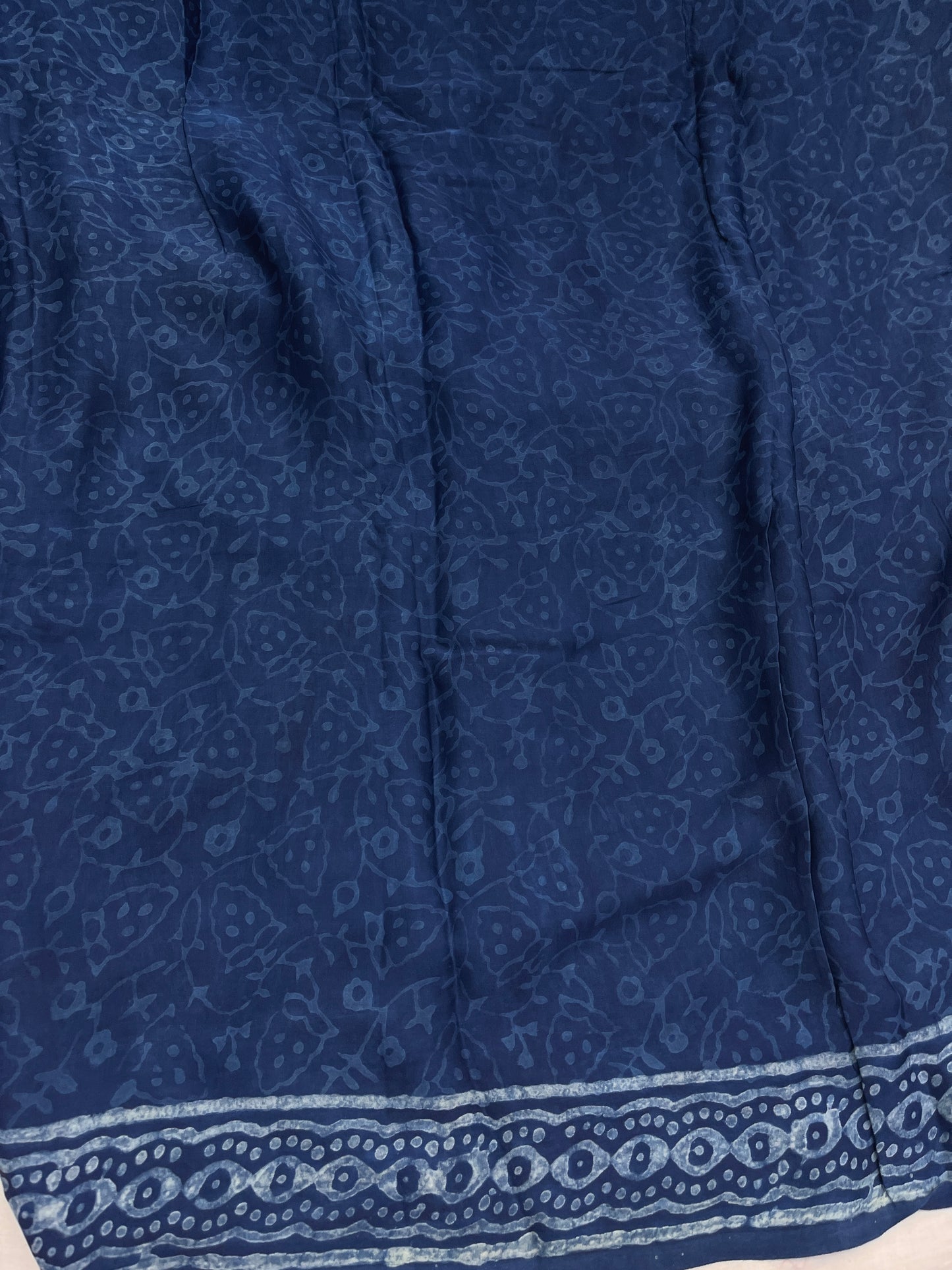 Indigo Modal Silk Saree 19