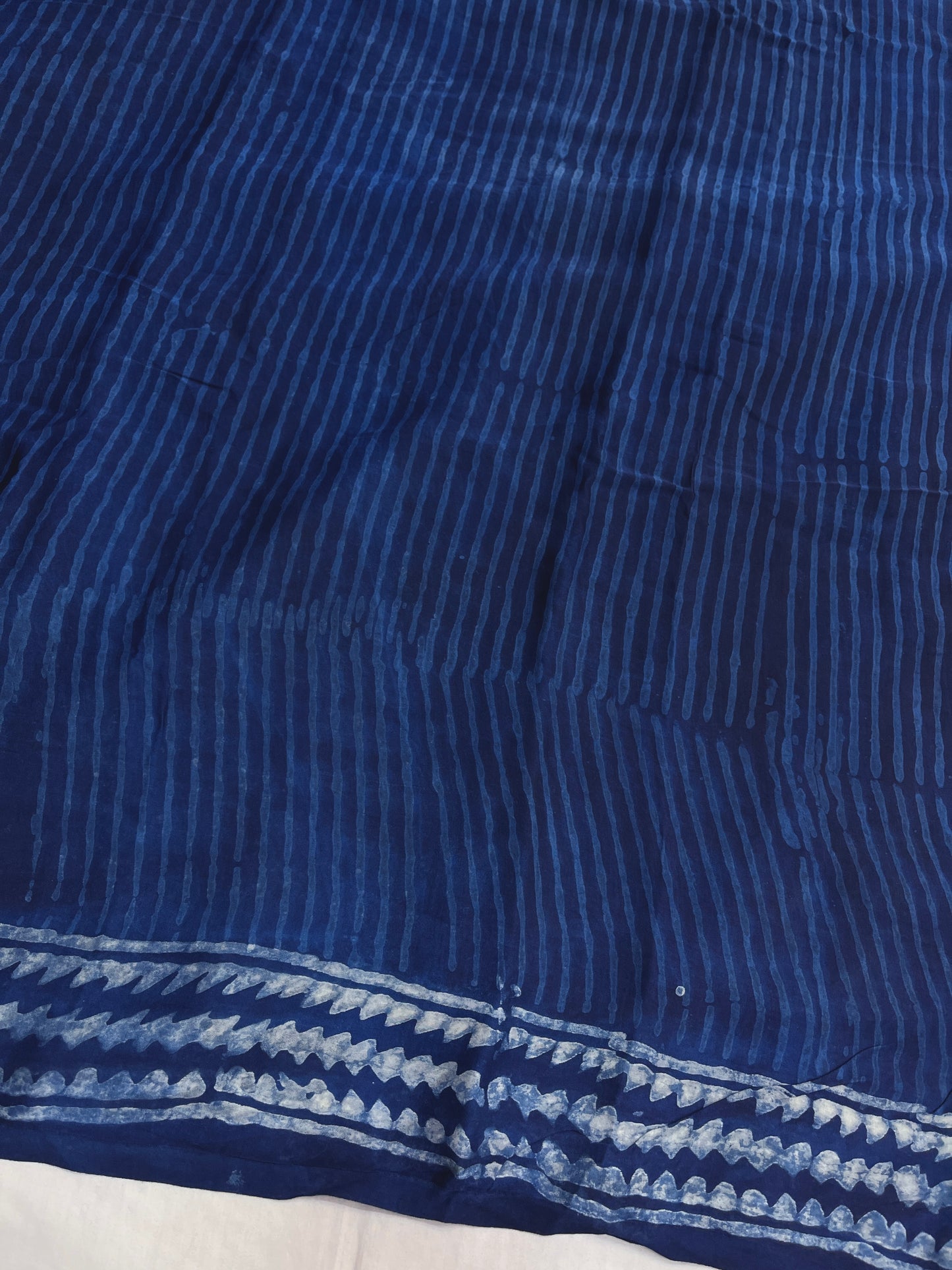 Indigo Modal Silk Saree 1