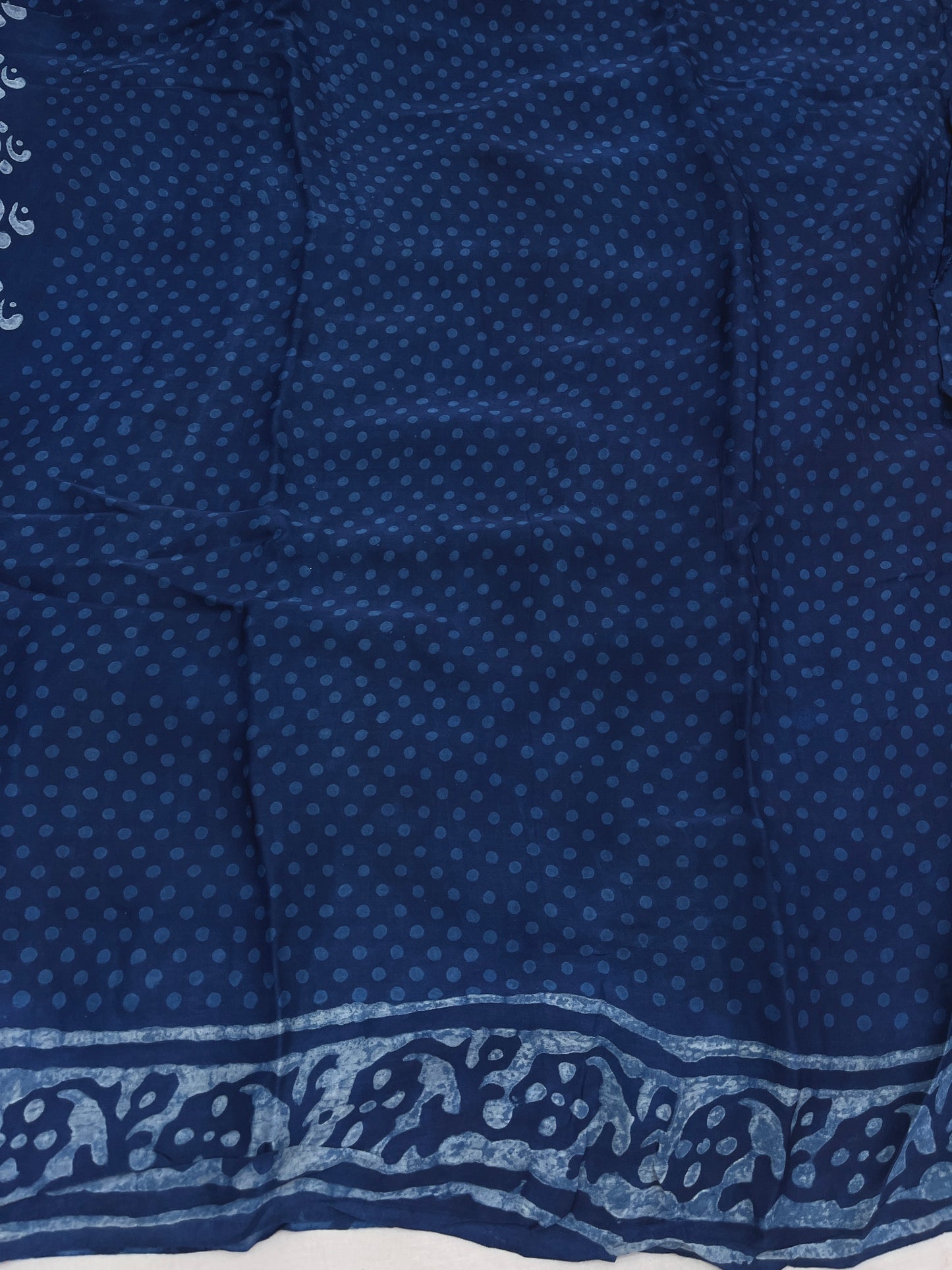 Indigo Modal Silk Saree 22
