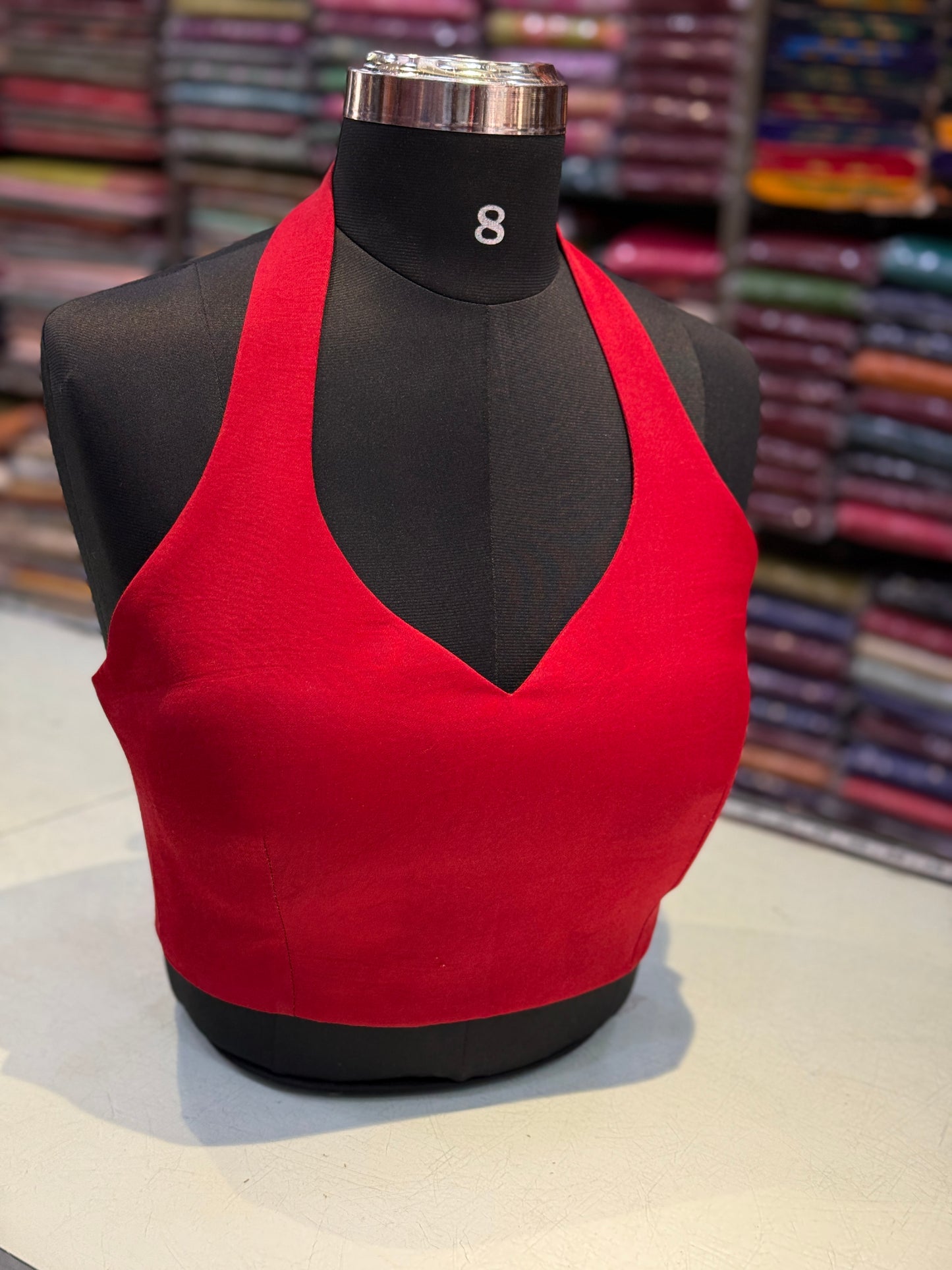 Rijuta Red Crop Top