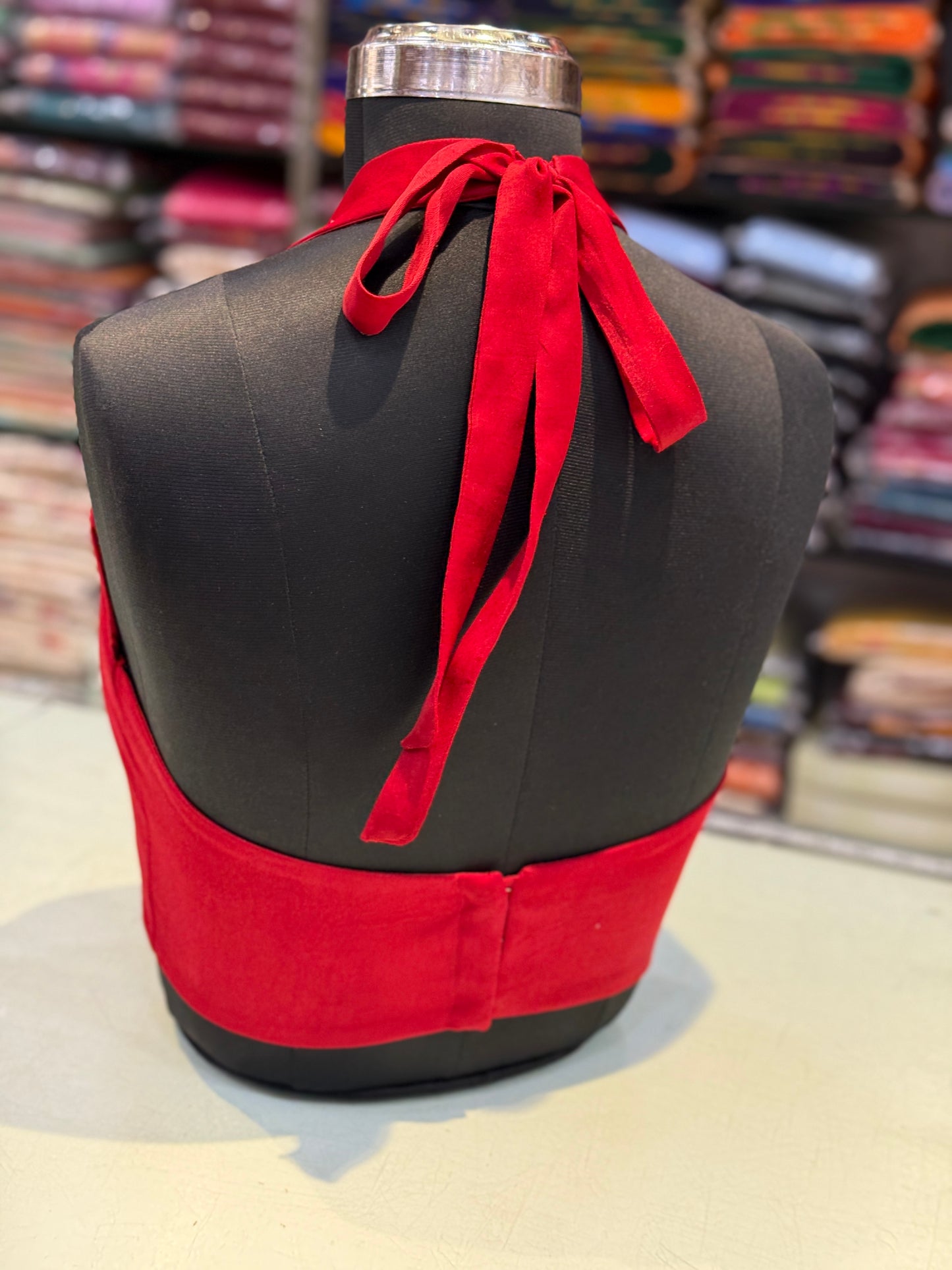 Rijuta Red Crop Top