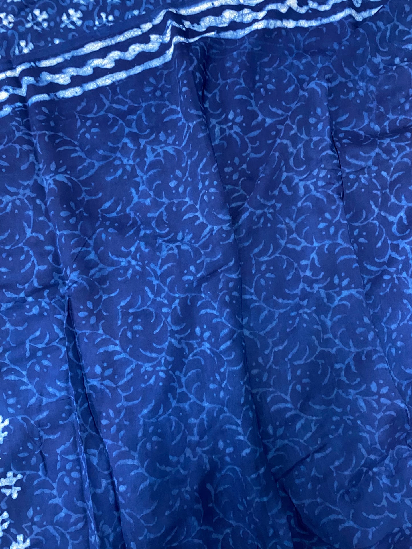 Indigo Modal Silk Saree 18