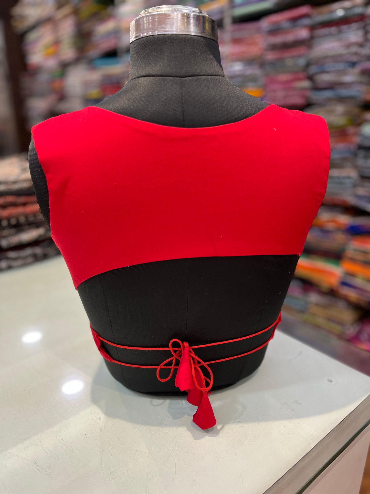 Red Radha Blouse