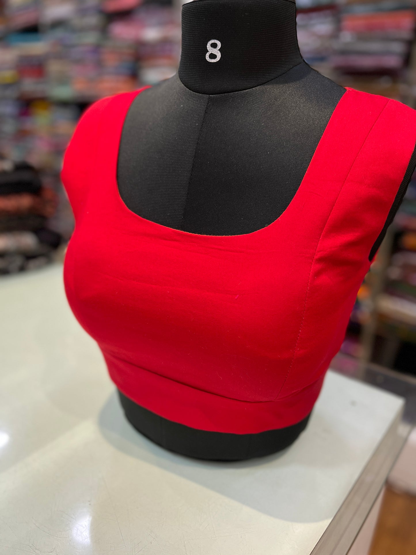 Red Radha Blouse