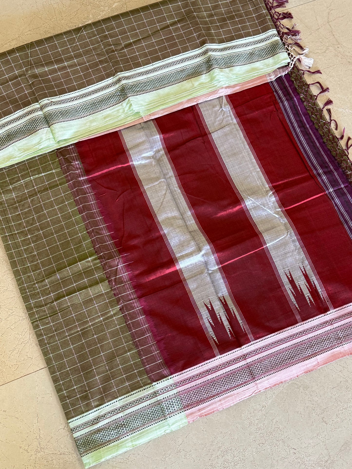 Handloom ilkal Cotton Saree 03