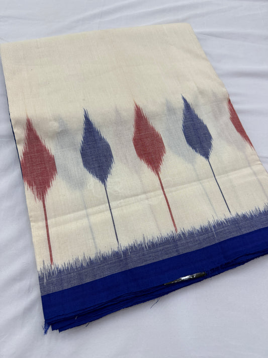 Handloom Single Ikkat Saree 09