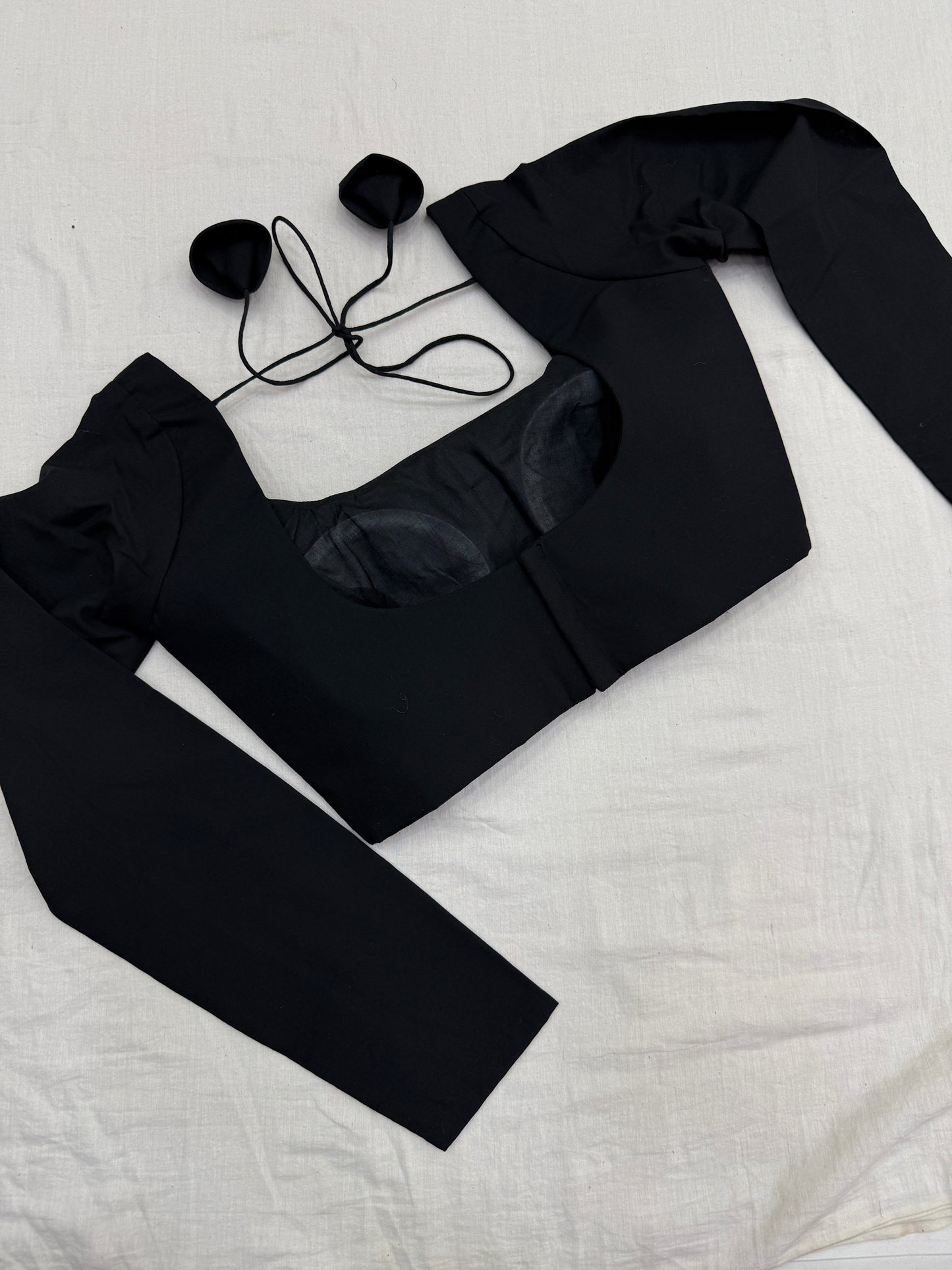 Black Full Sleeves blouse