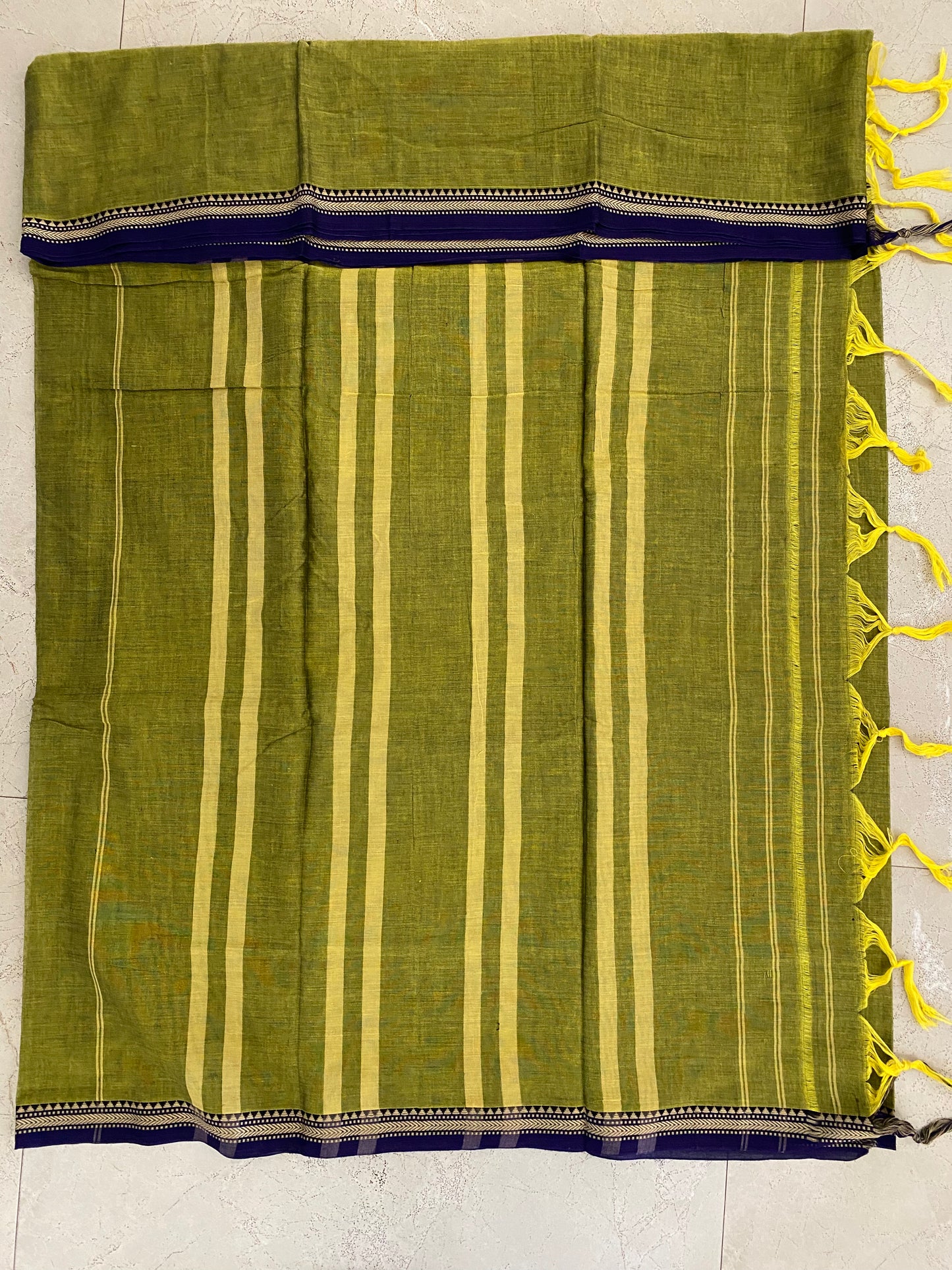 Vijaypura Aari Border Cotton Saree - 18