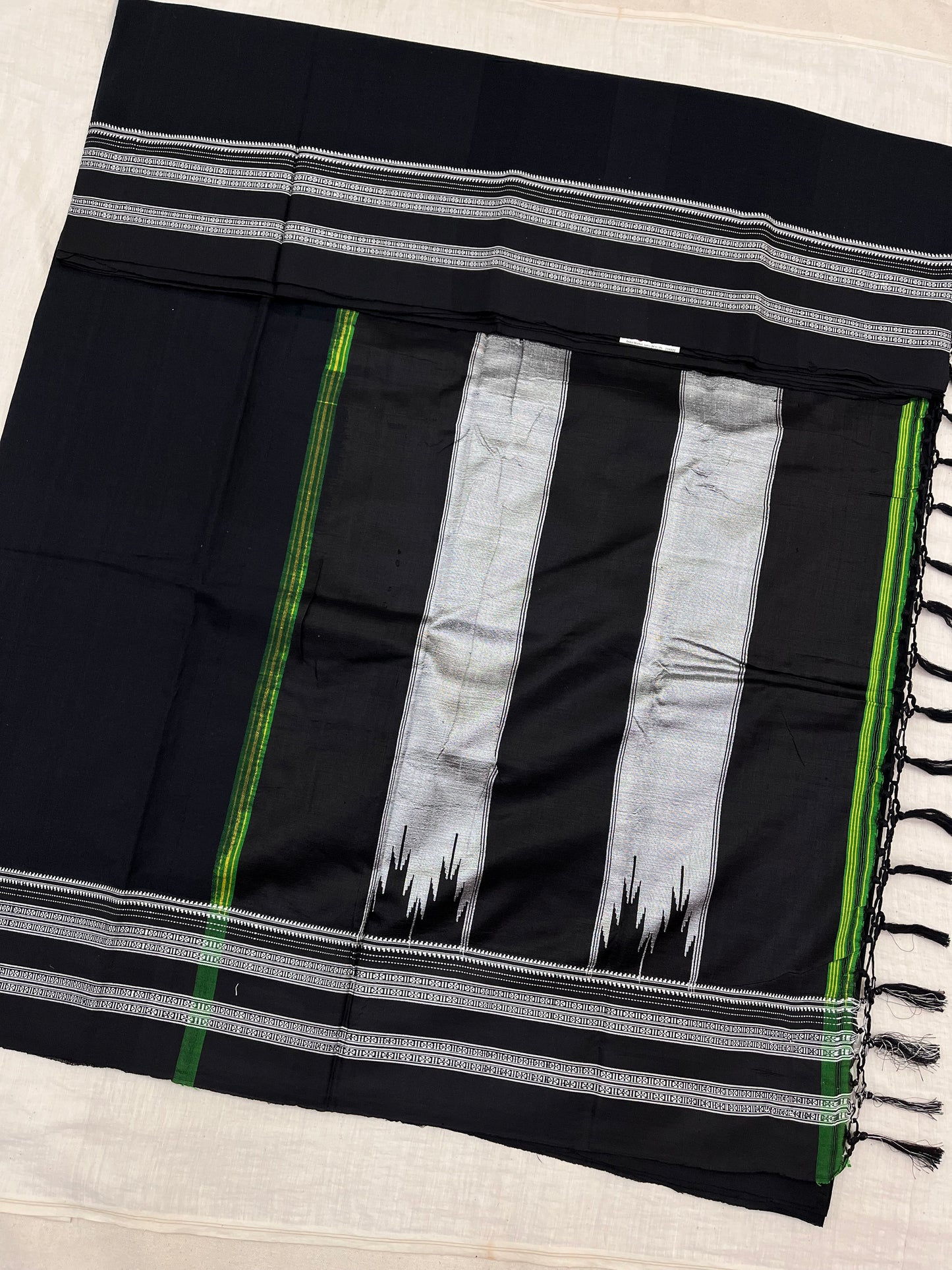 Black Ilkal Saree