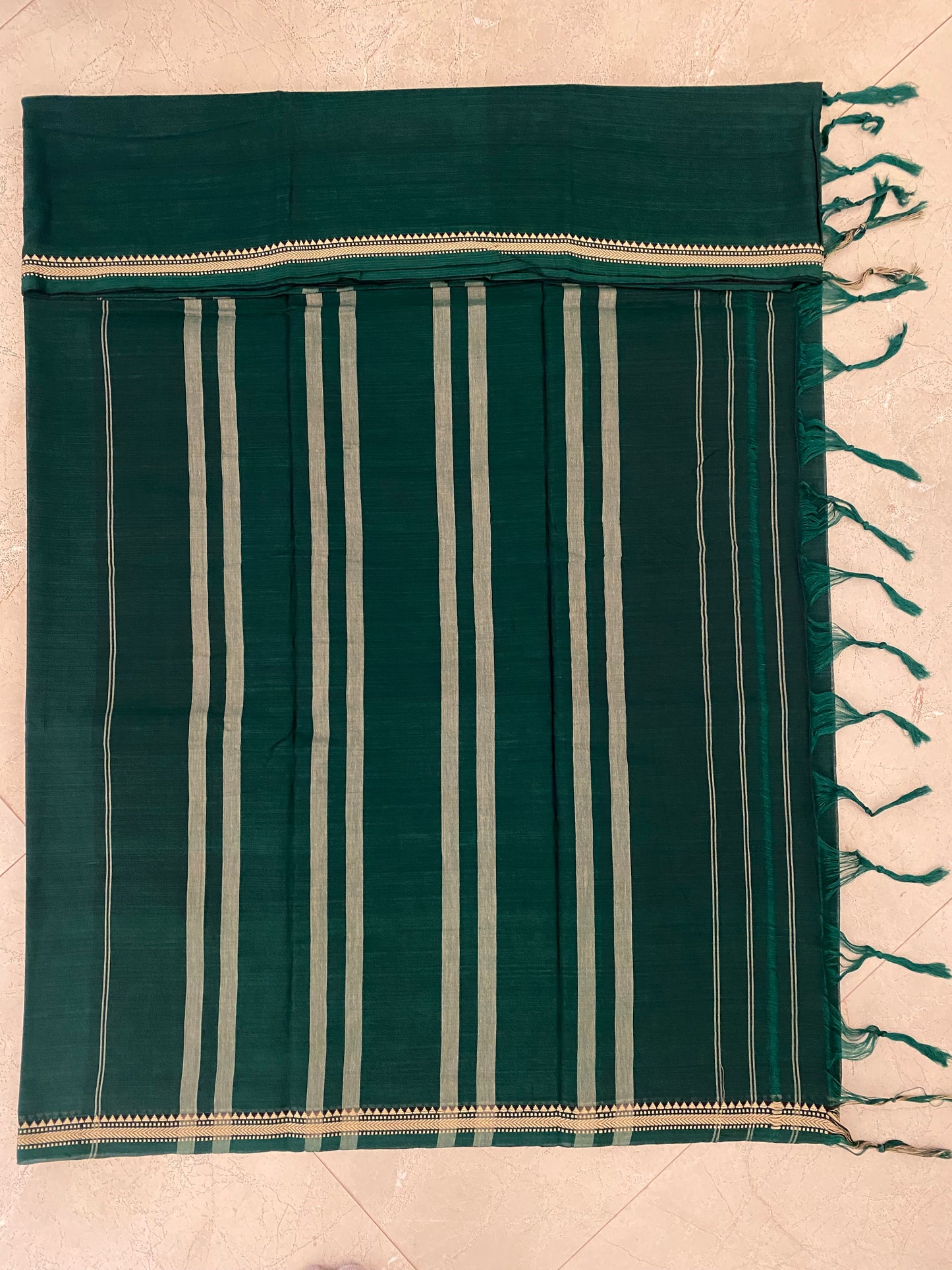 Vijaypura Aari Border Cotton Saree - 28