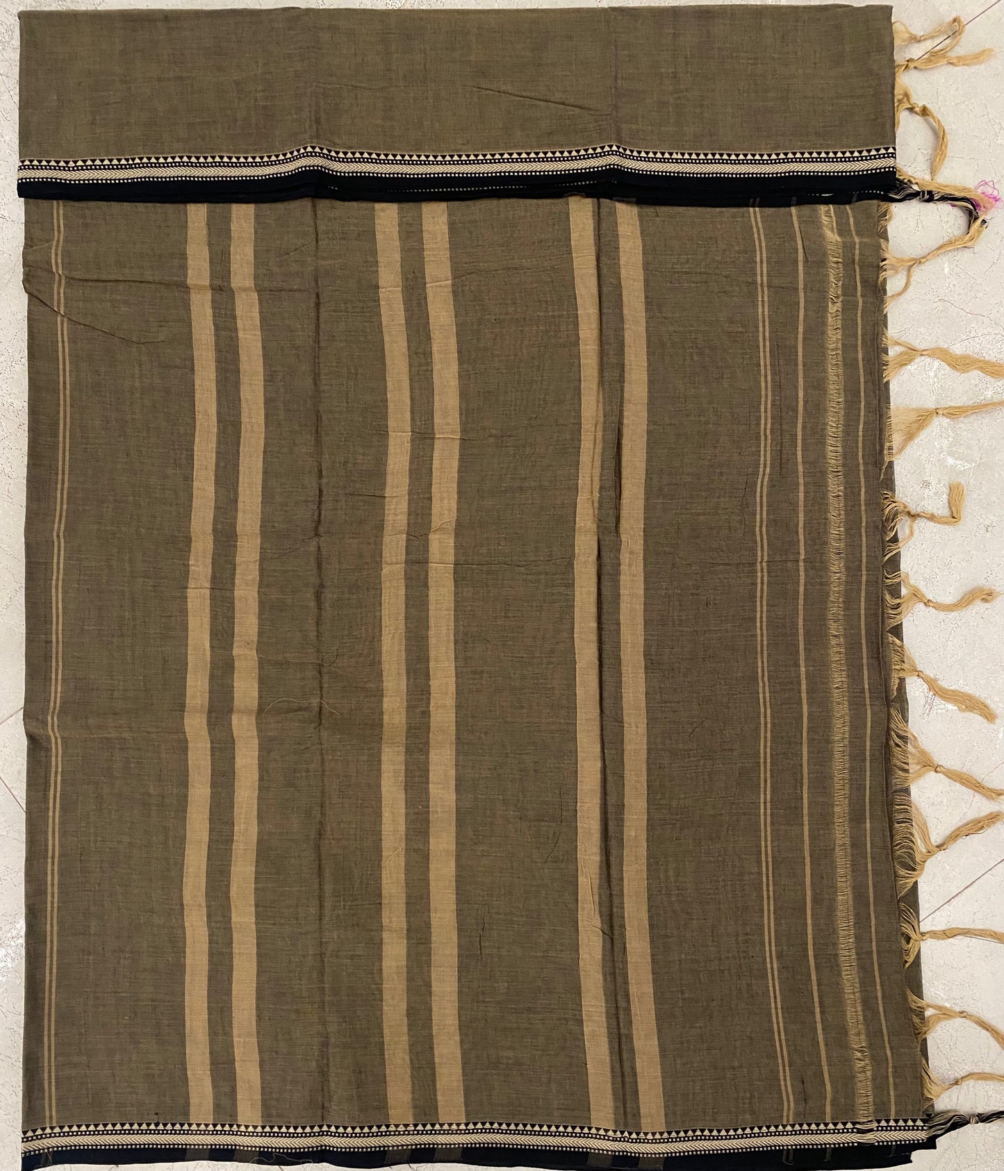 Vijaypura Aari Border Cotton Saree - 30