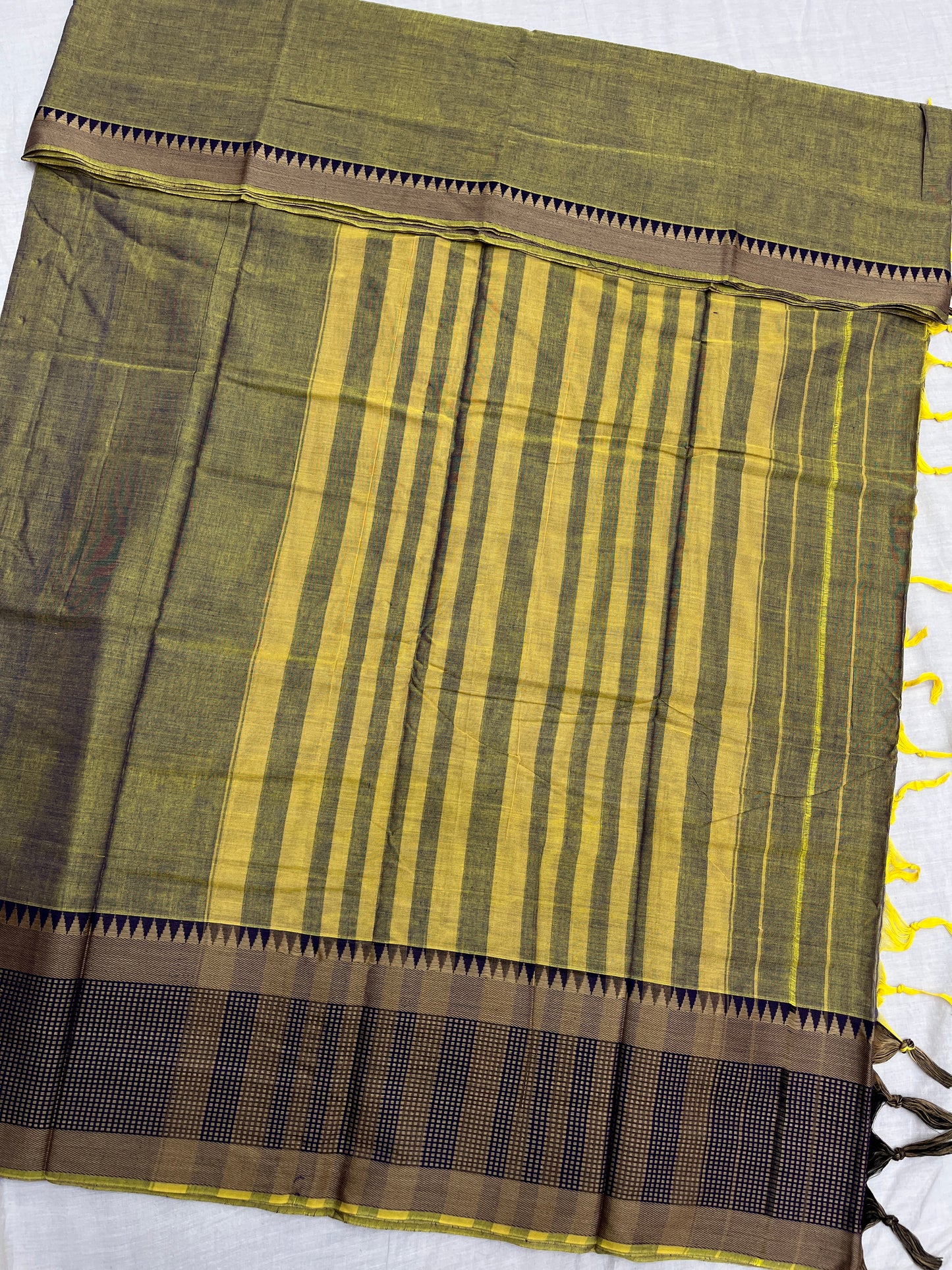 Narayanpet TC Border Cotton Saree 04