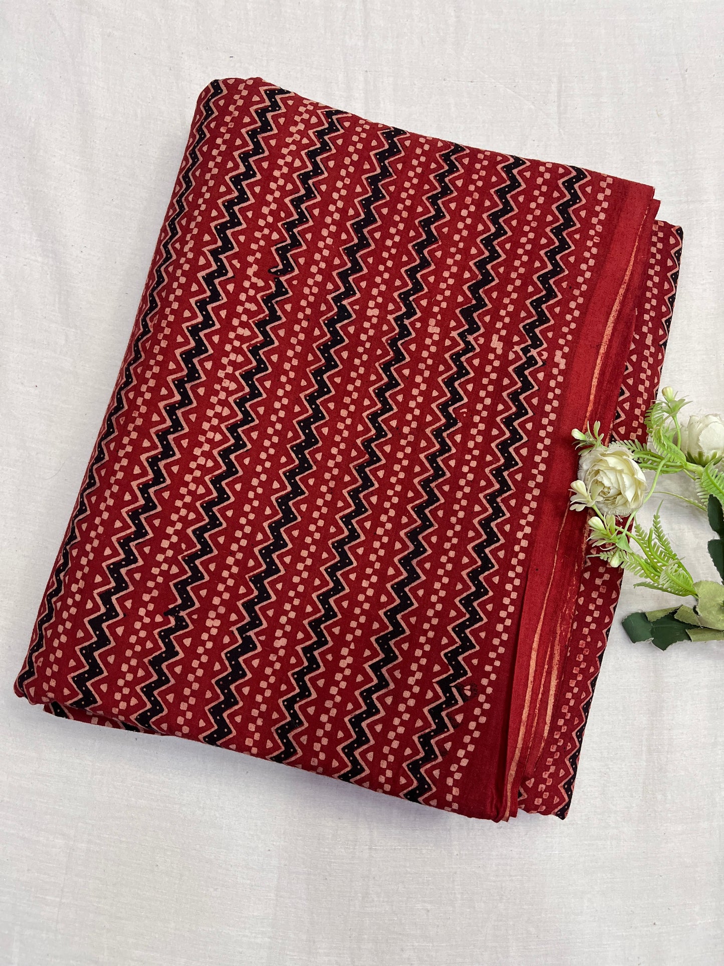 Rabari Ajrakh Cotton Fabric