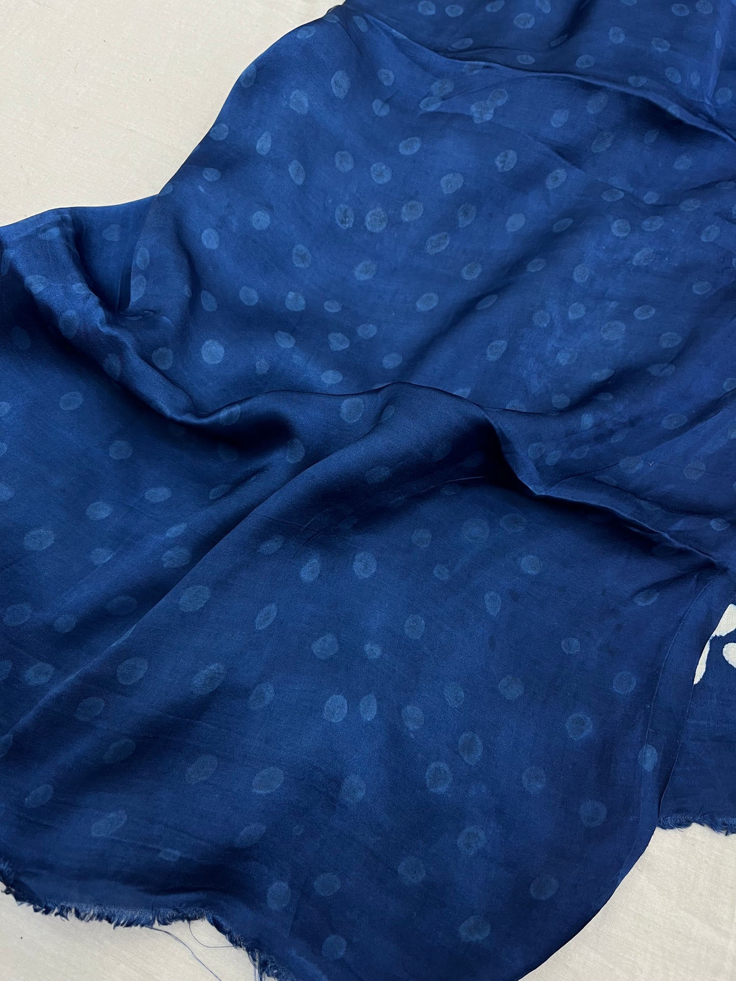 Indigo Modal Silk Saree 15