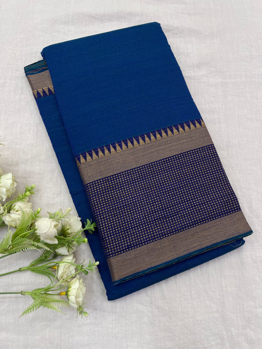 Narayanpet TC Border Cotton Saree 13