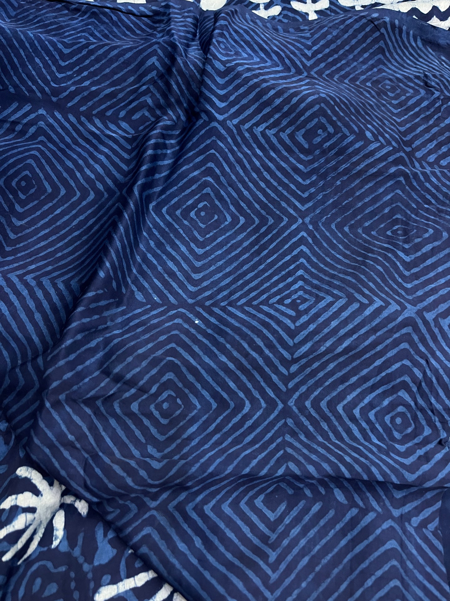 Indigo Modal Silk Saree 13