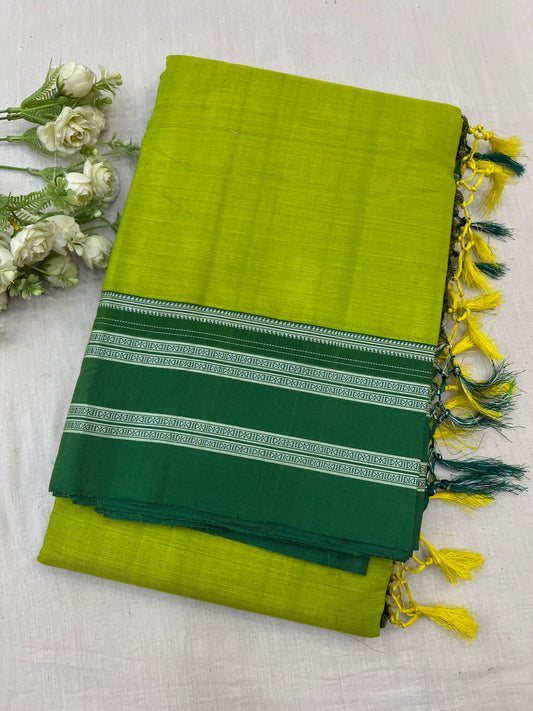 Sneha Green Viscose Ilkal Saree