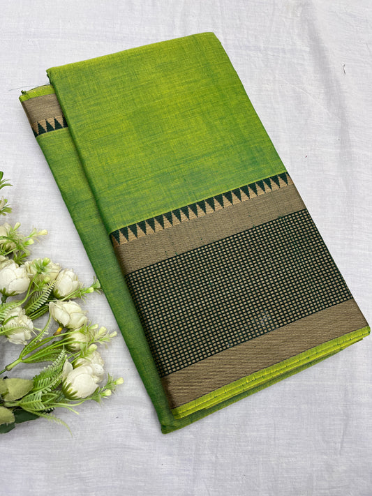 Narayanpet TC Border Cotton Saree 11