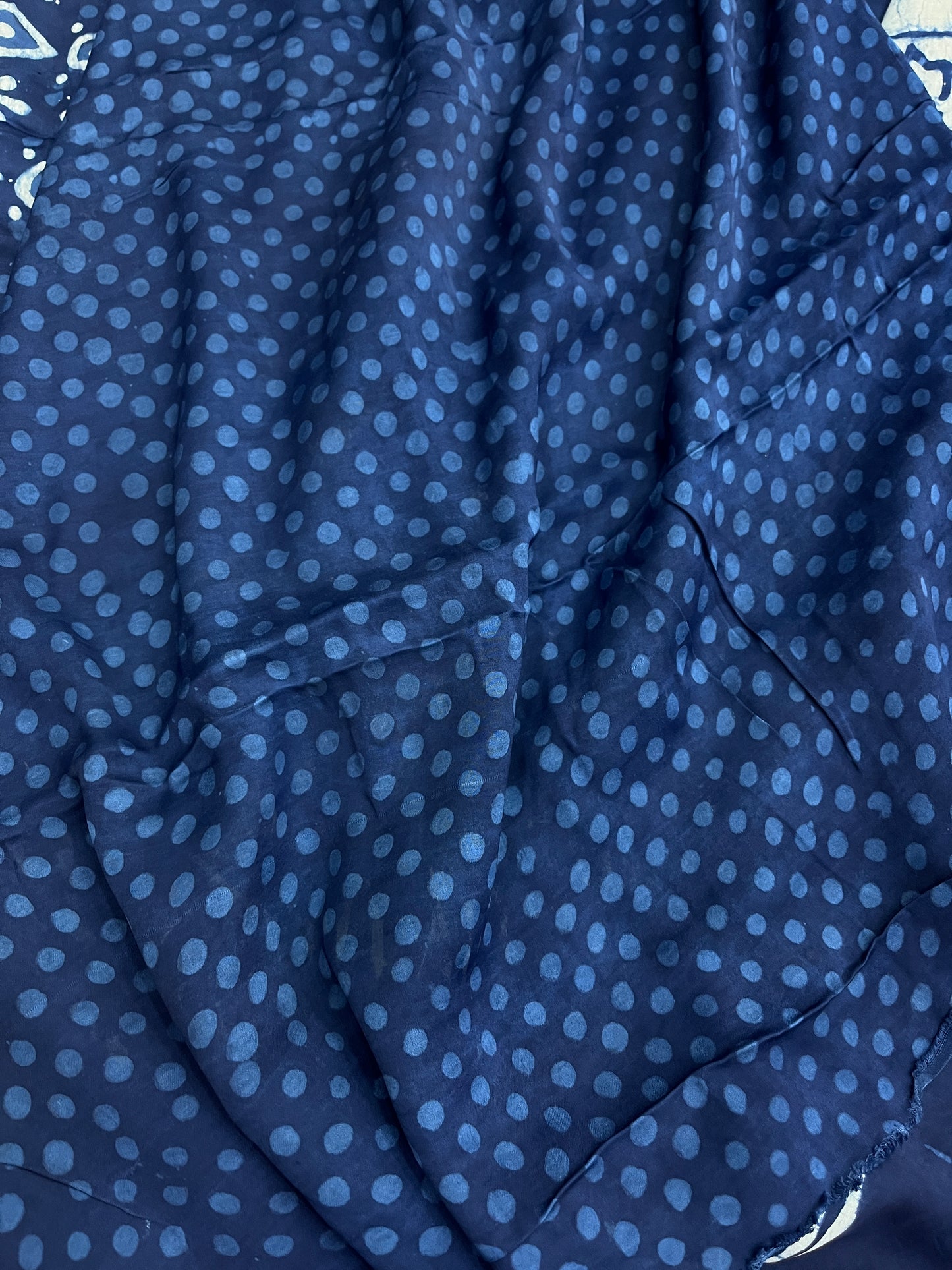 Indigo Modal Silk Saree 11