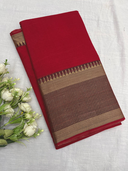 Narayanpet TC Border Cotton Saree 06