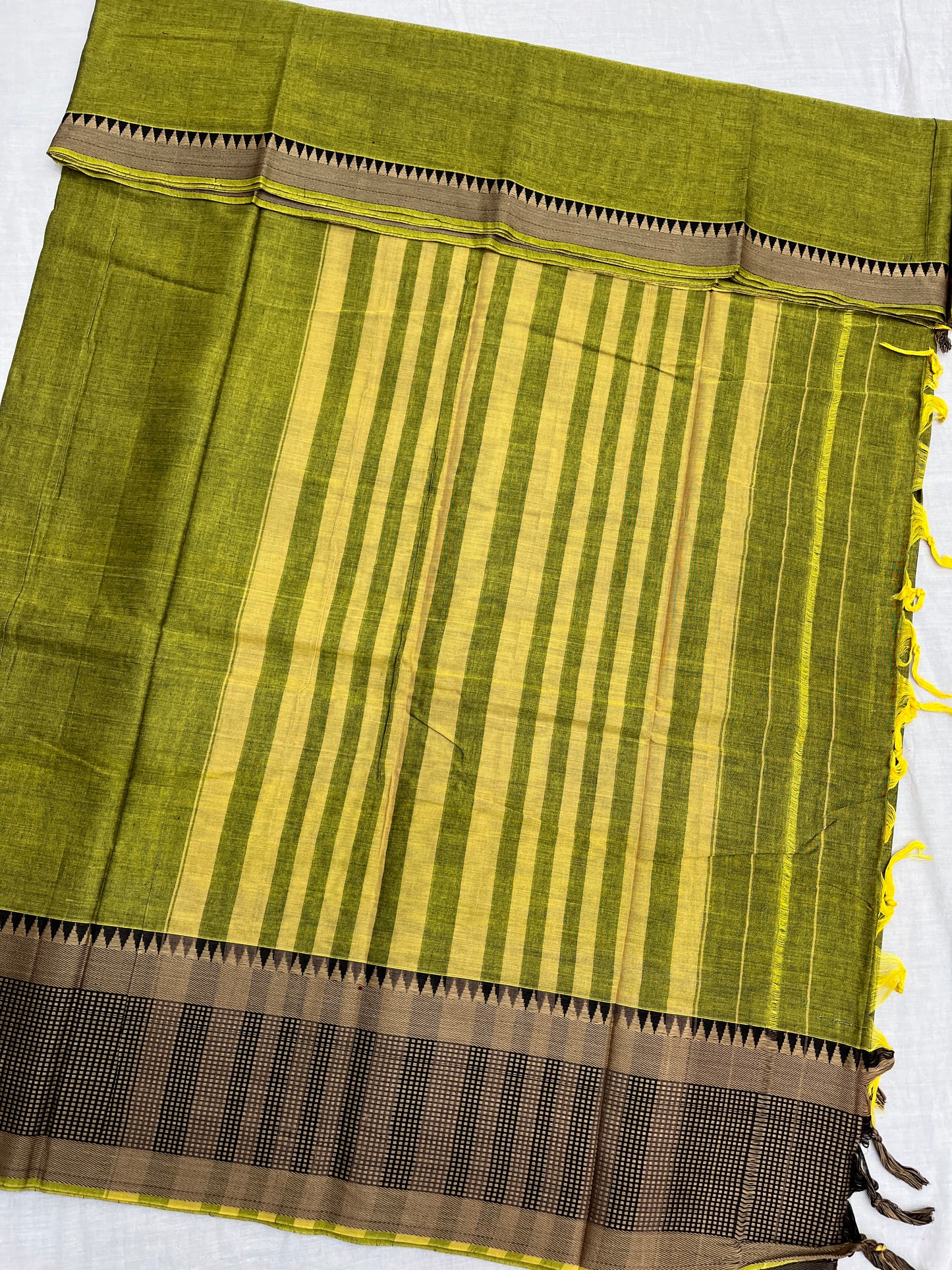 Narayanpet TC Border Cotton Saree 05