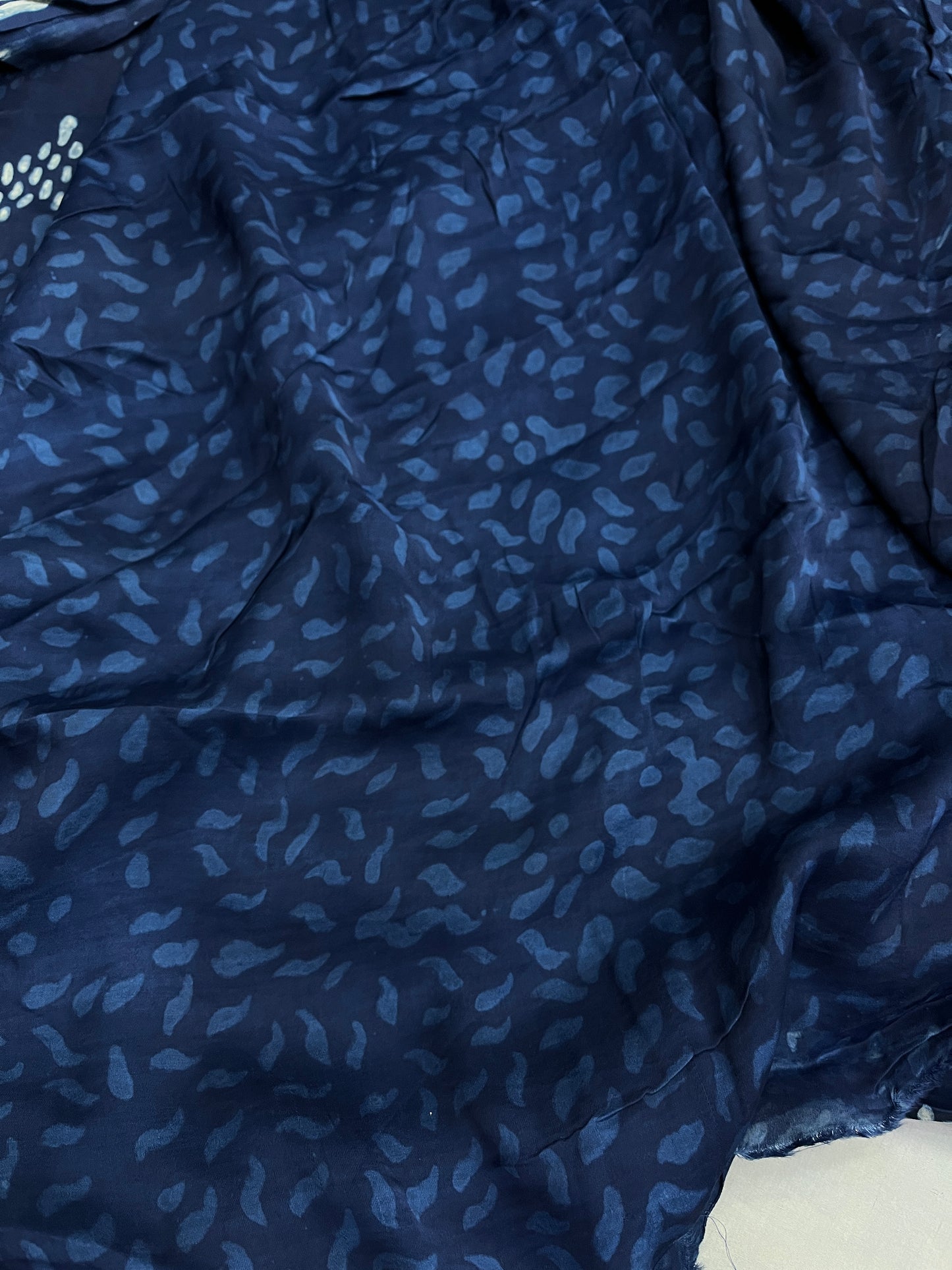 Indigo Modal Silk Saree 12