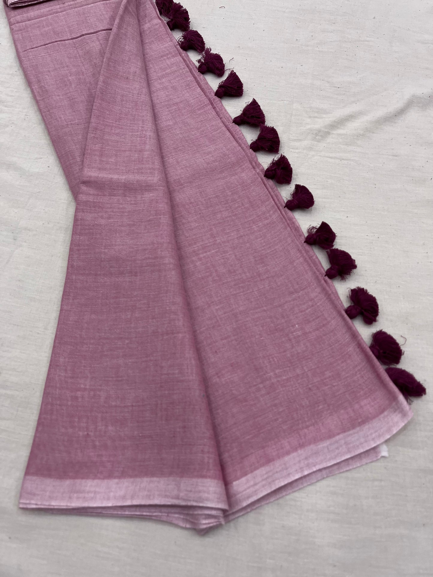 Pyaza Mulmul Cotton Saree