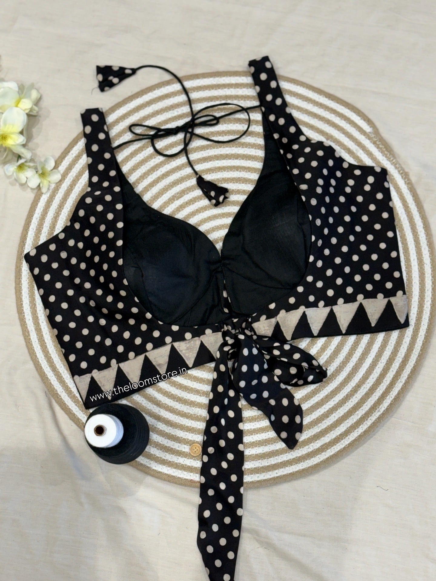 Nikhaar Ajrakh Modal Silk Saree Blouse Set (Dispatch Feb 25th, 2026)