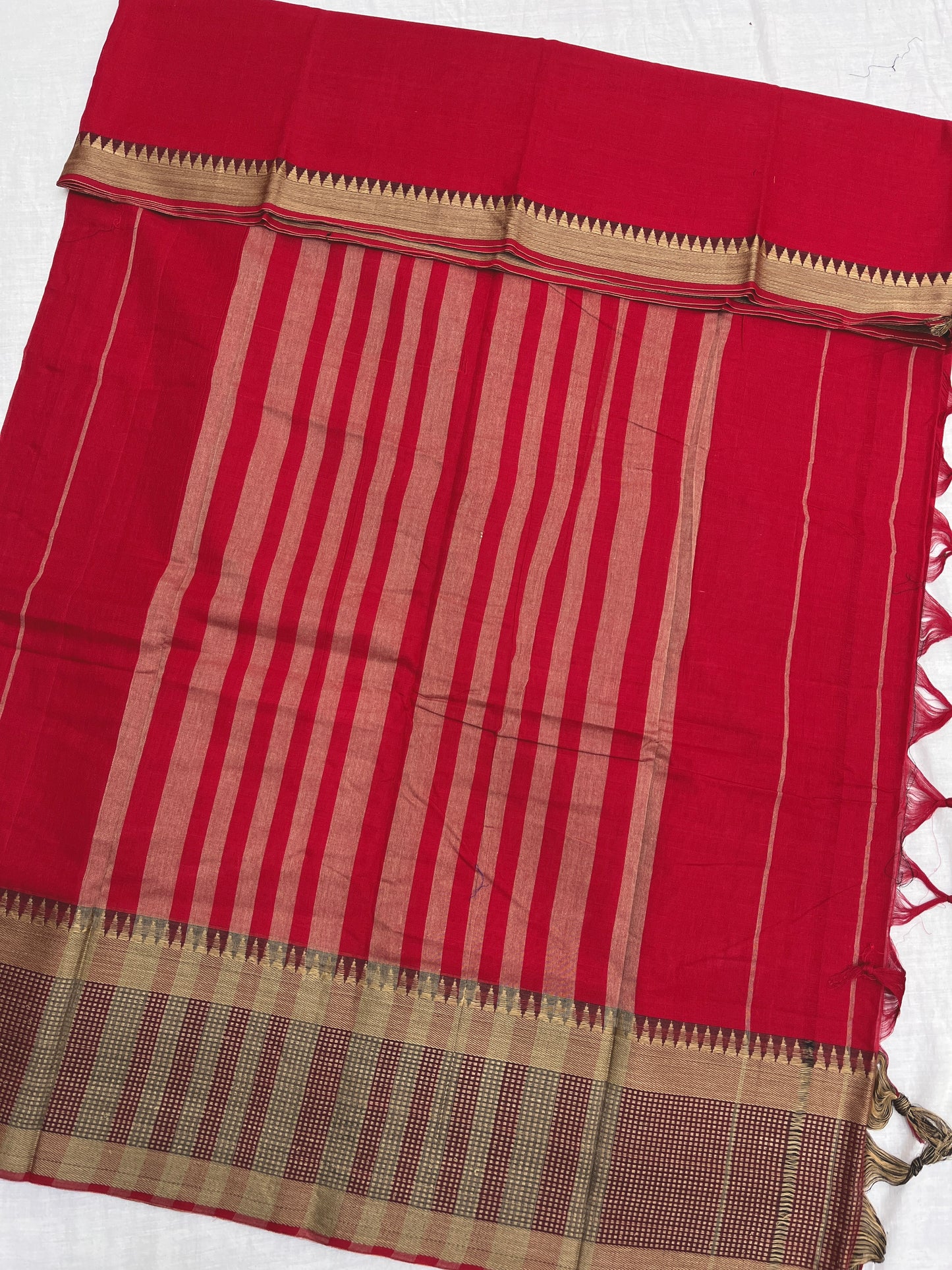 Narayanpet TC Border Cotton Saree 06