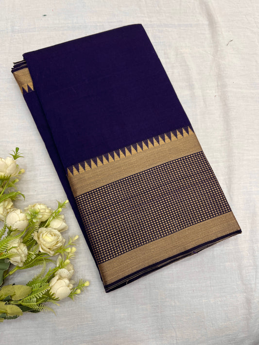 Narayanpet TC Border Cotton Saree 01