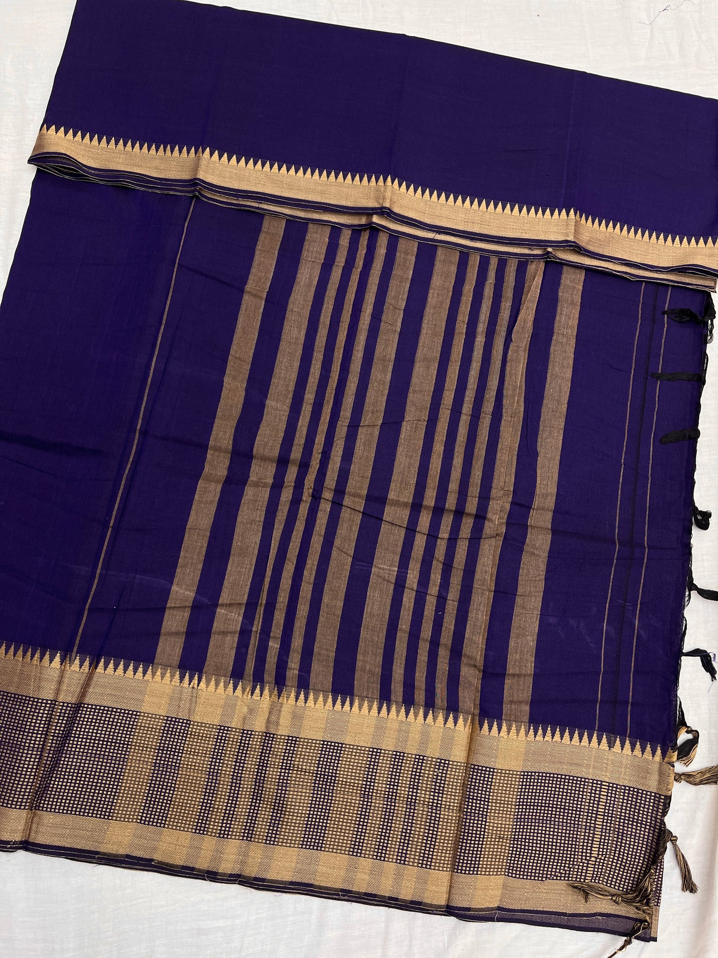 Narayanpet TC Border Cotton Saree 01