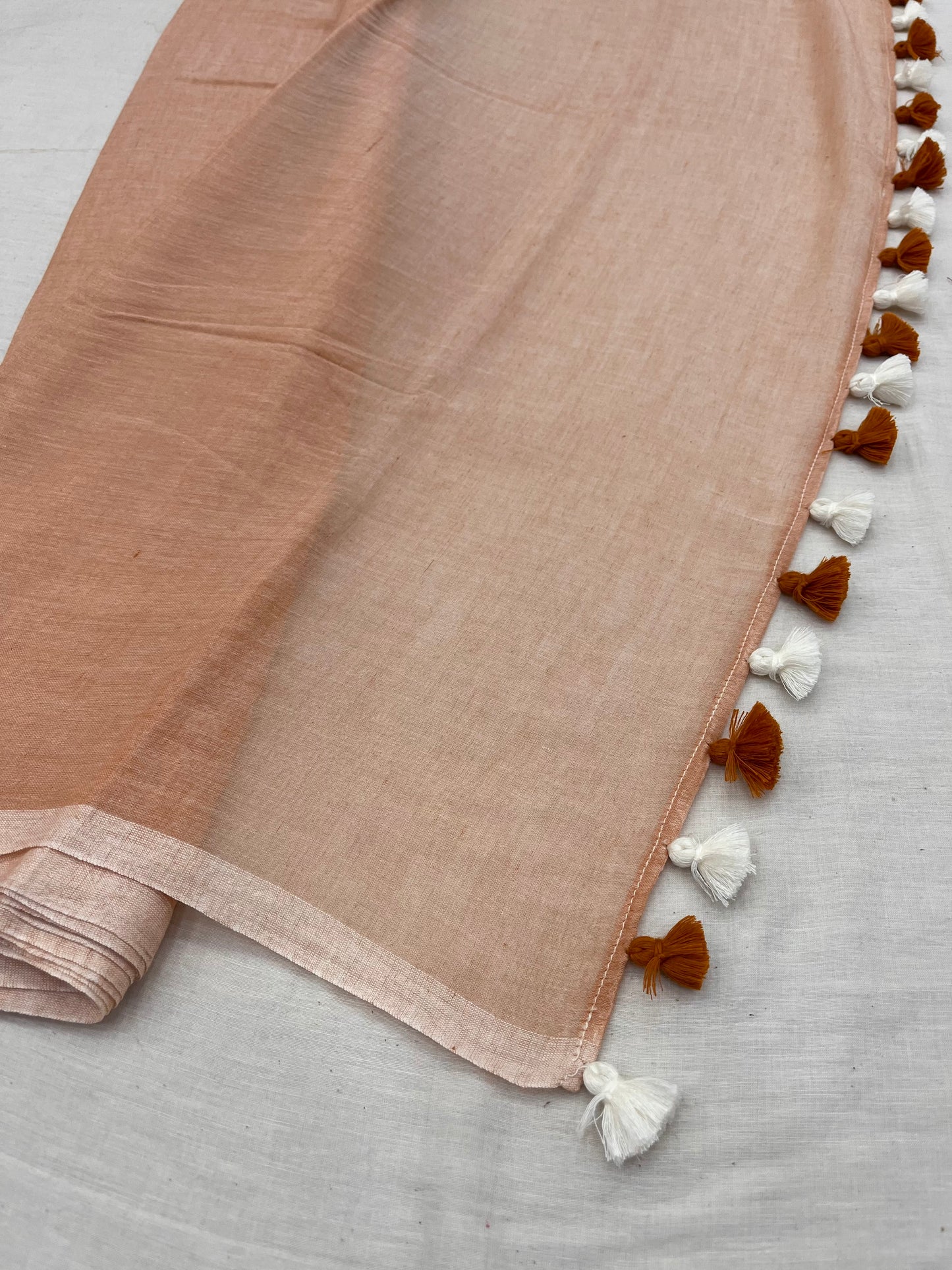 Kacha Badam Mulmul Saree