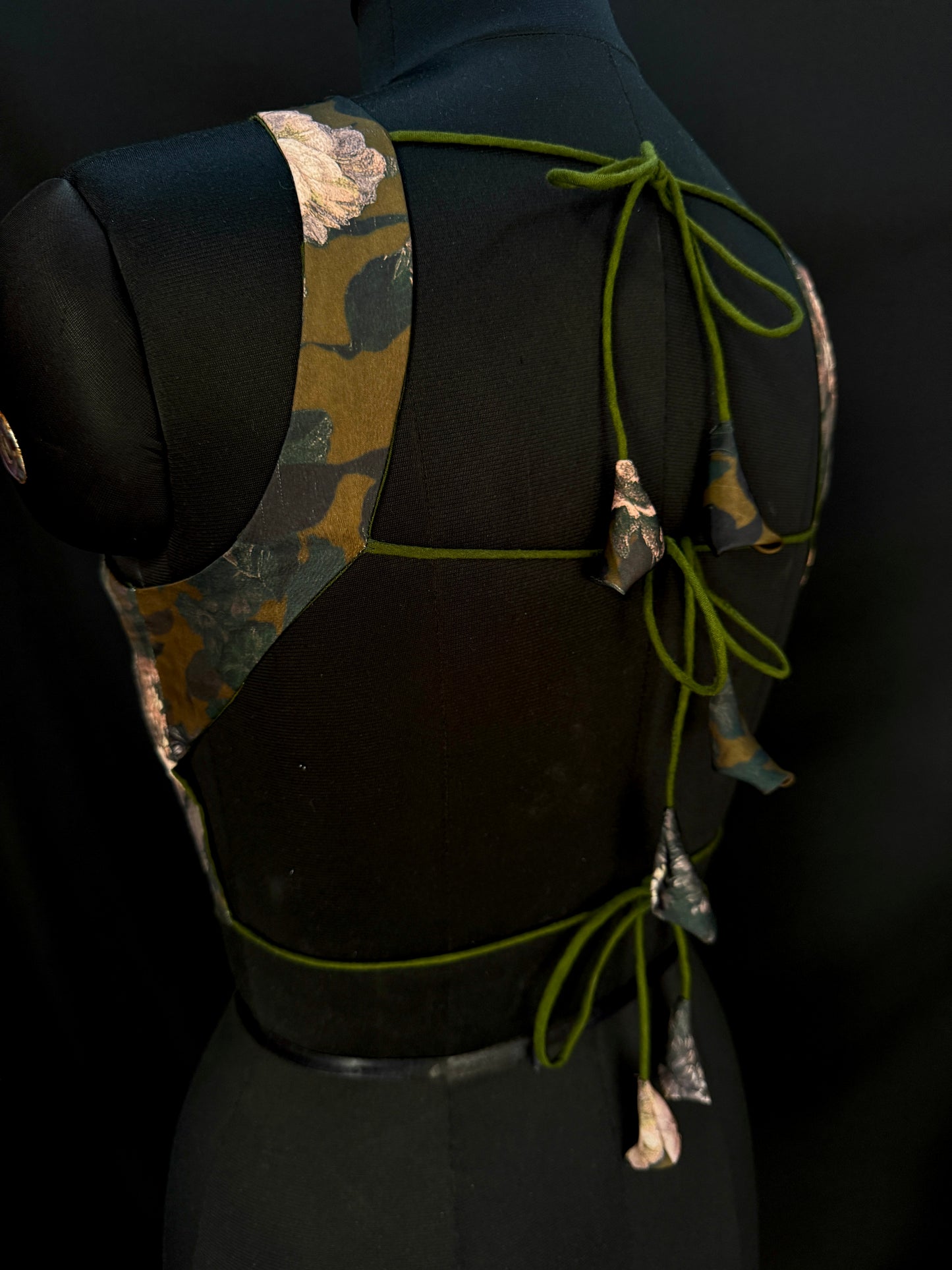 Aranya Pure Satin Backless Top