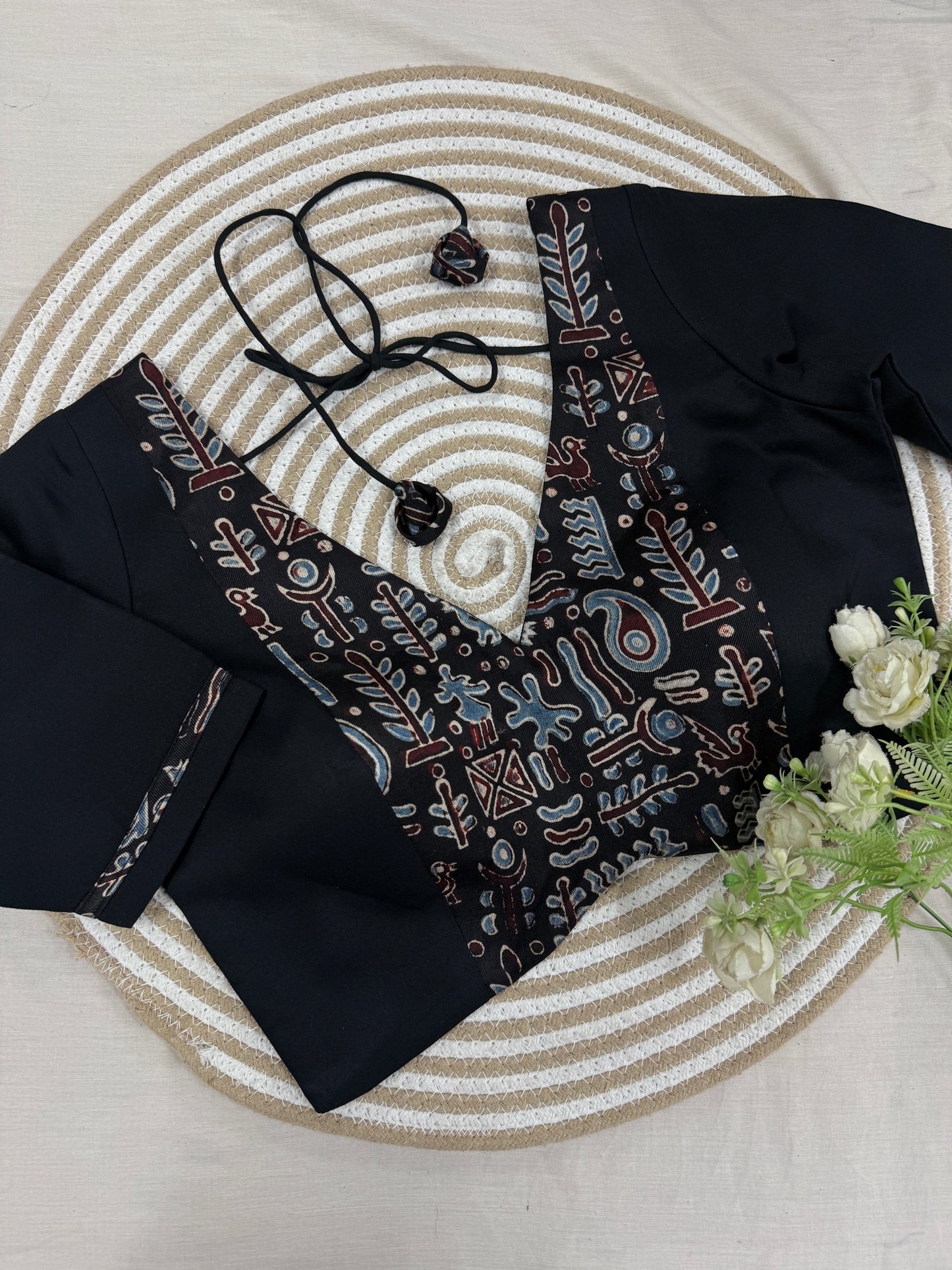 Megha Elbow Sleeves Blouse