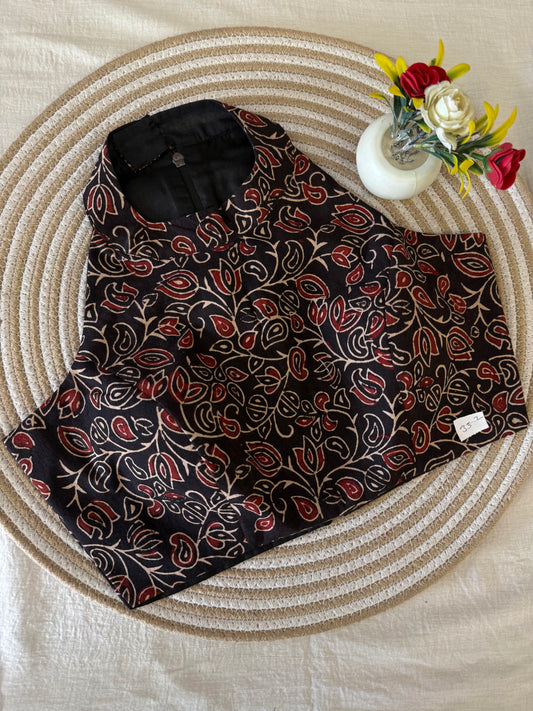 Vanya Ajrakh Halter Neck Blouse