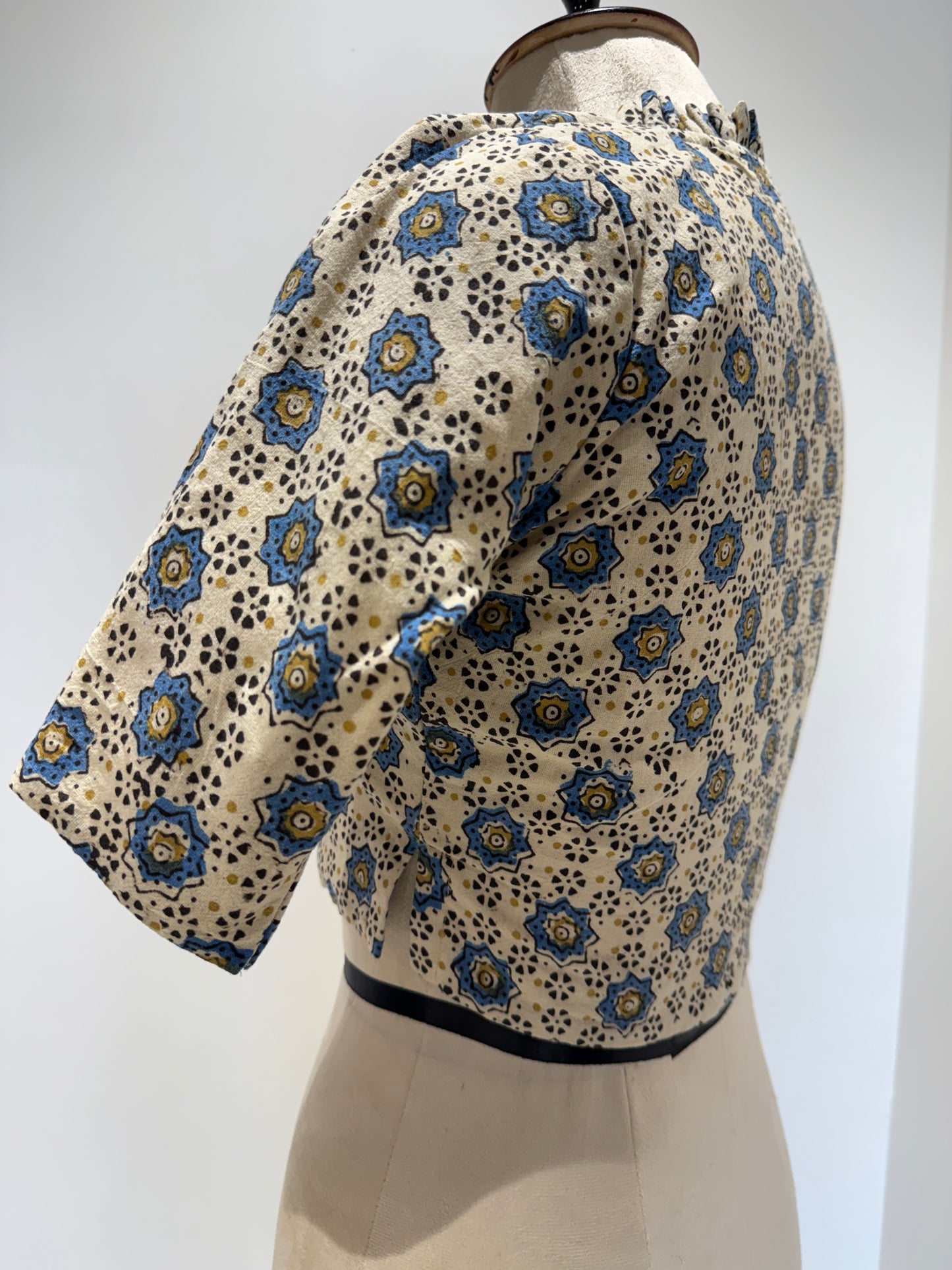 Neel Tara Ajrakh Cotton Blouse