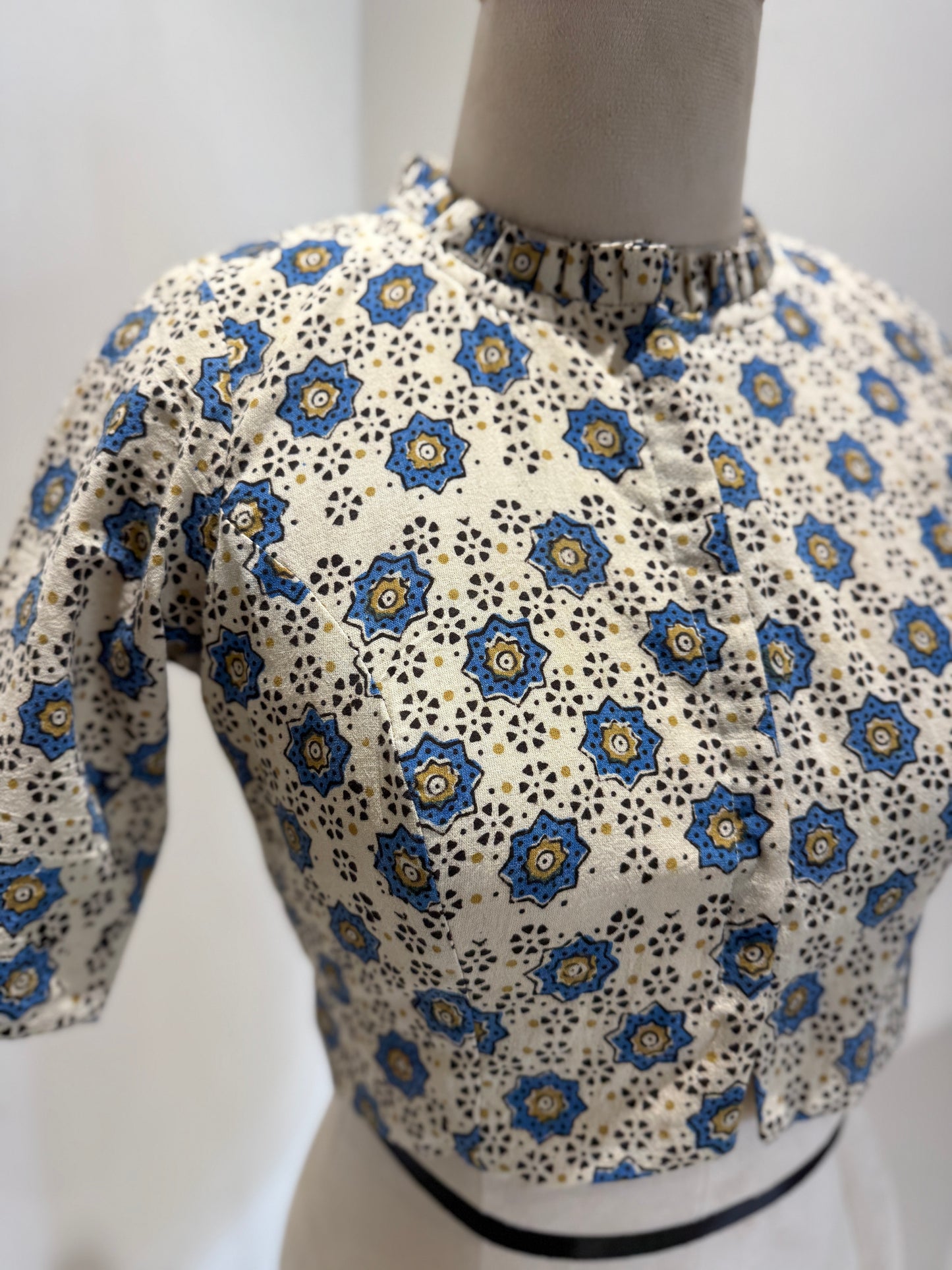 Neel Tara Ajrakh Cotton Blouse