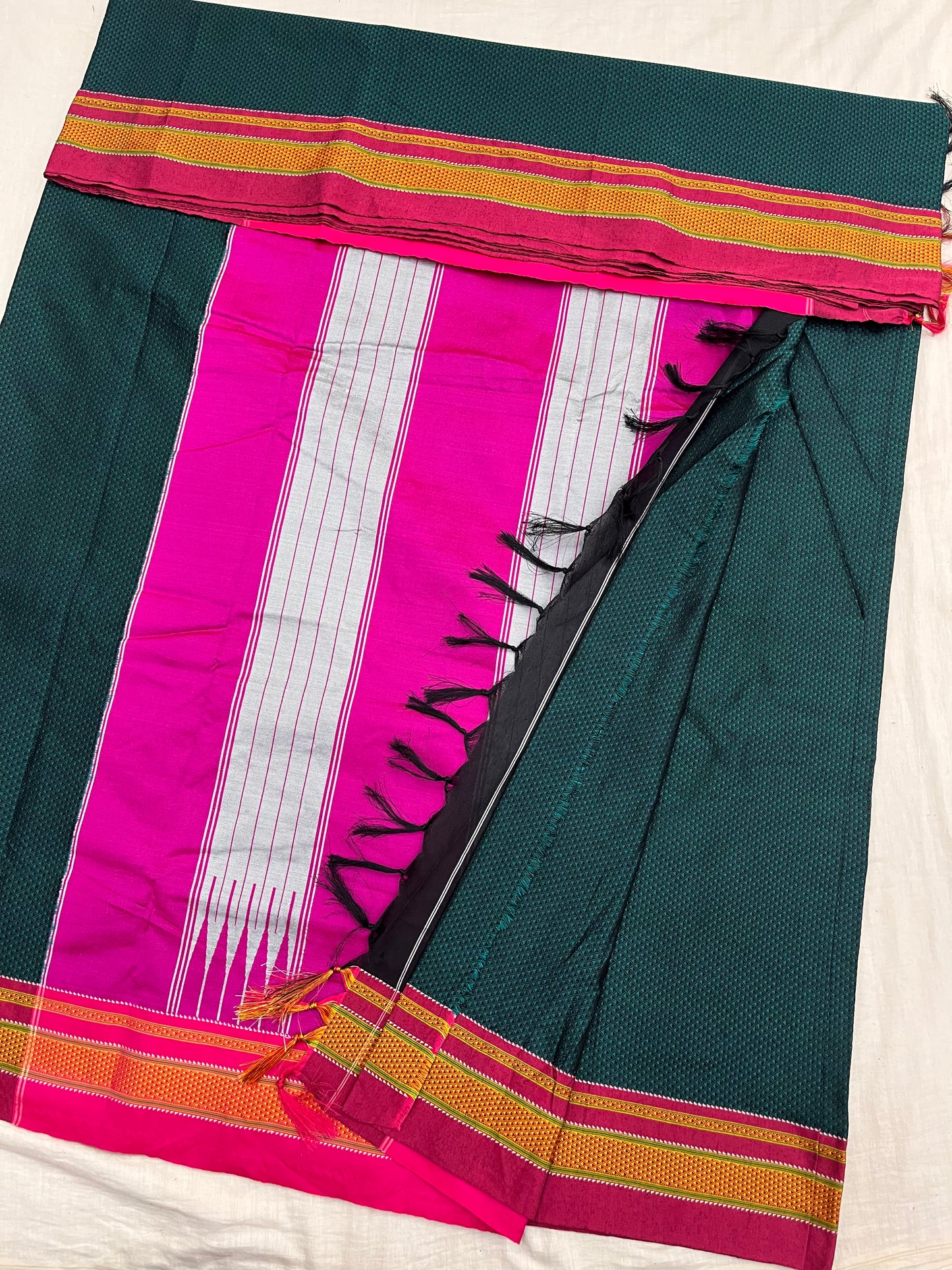 Rama Pink Khun Saree