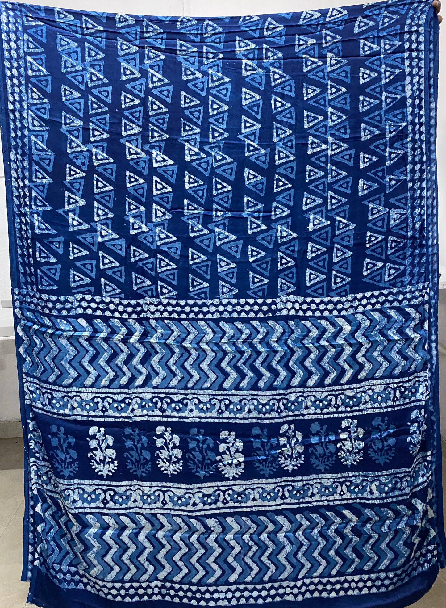 Indigo Modal Silk Saree 19