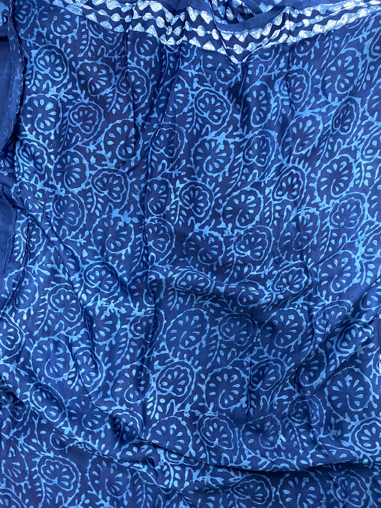 Indigo Modal Silk Saree 19