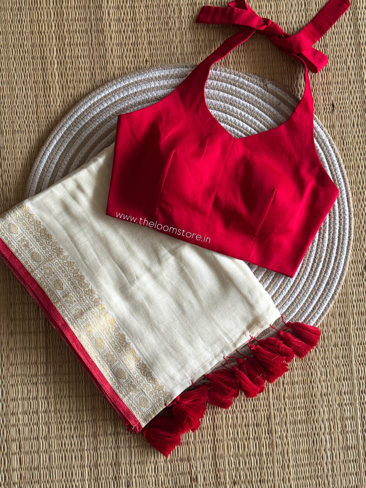 Avantika Mulmul Saree Blouse Combo Set (Dispatch Start 25th Sept. 2026)
