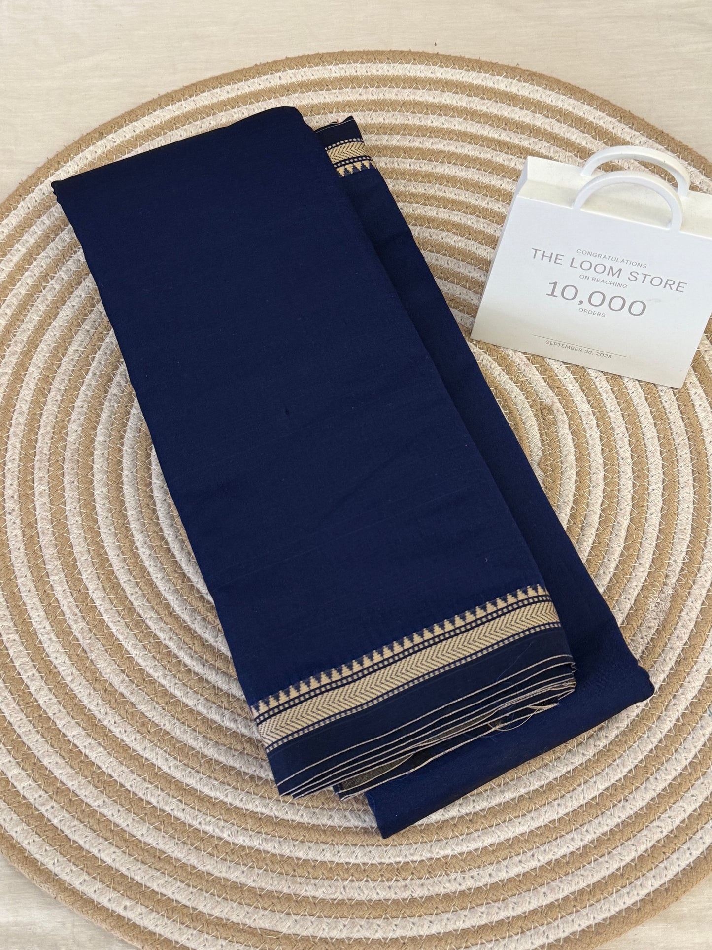 Vijaypura Aari Border Cotton Saree - 10
